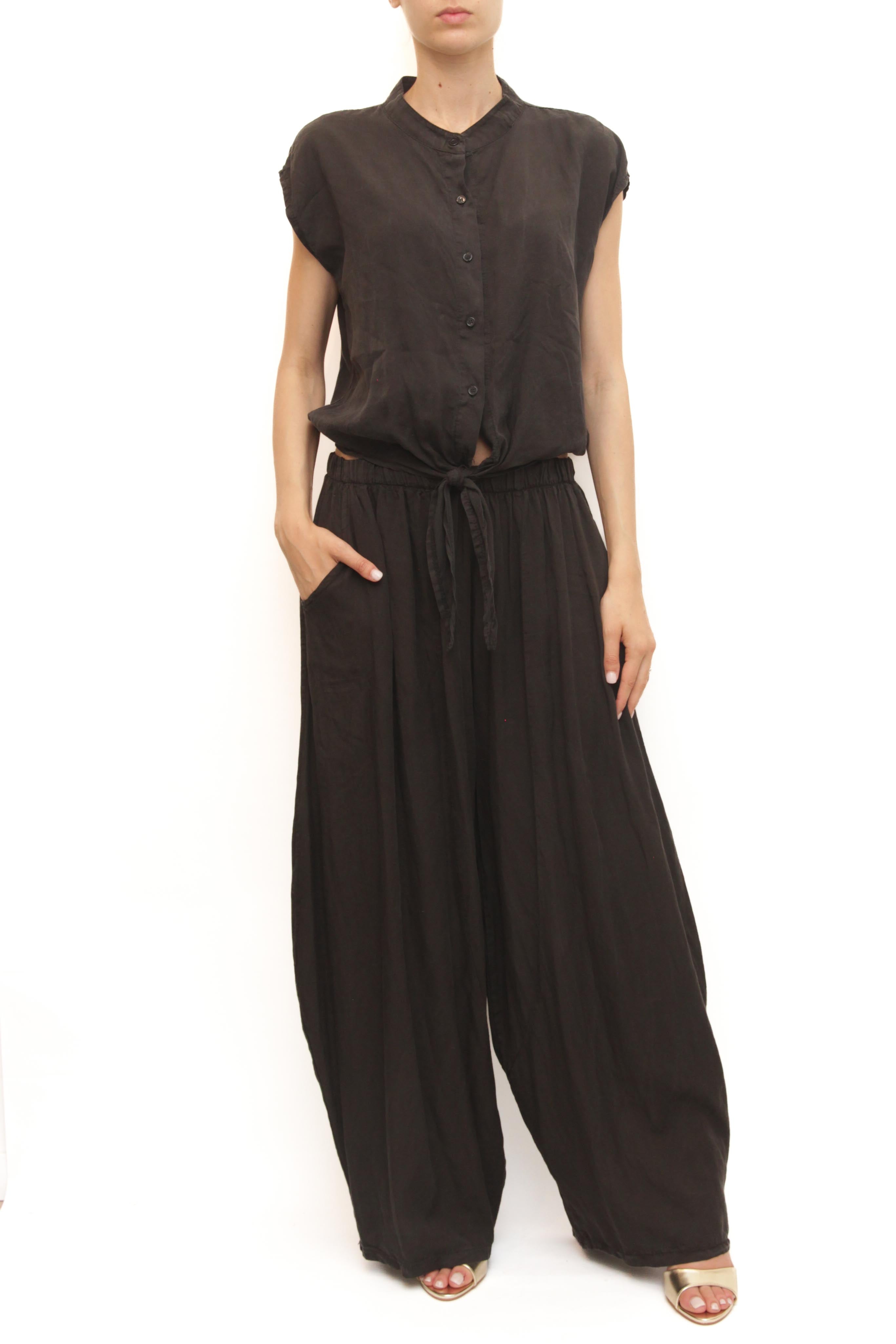 LEVH - Pantalone Pringy - NERO