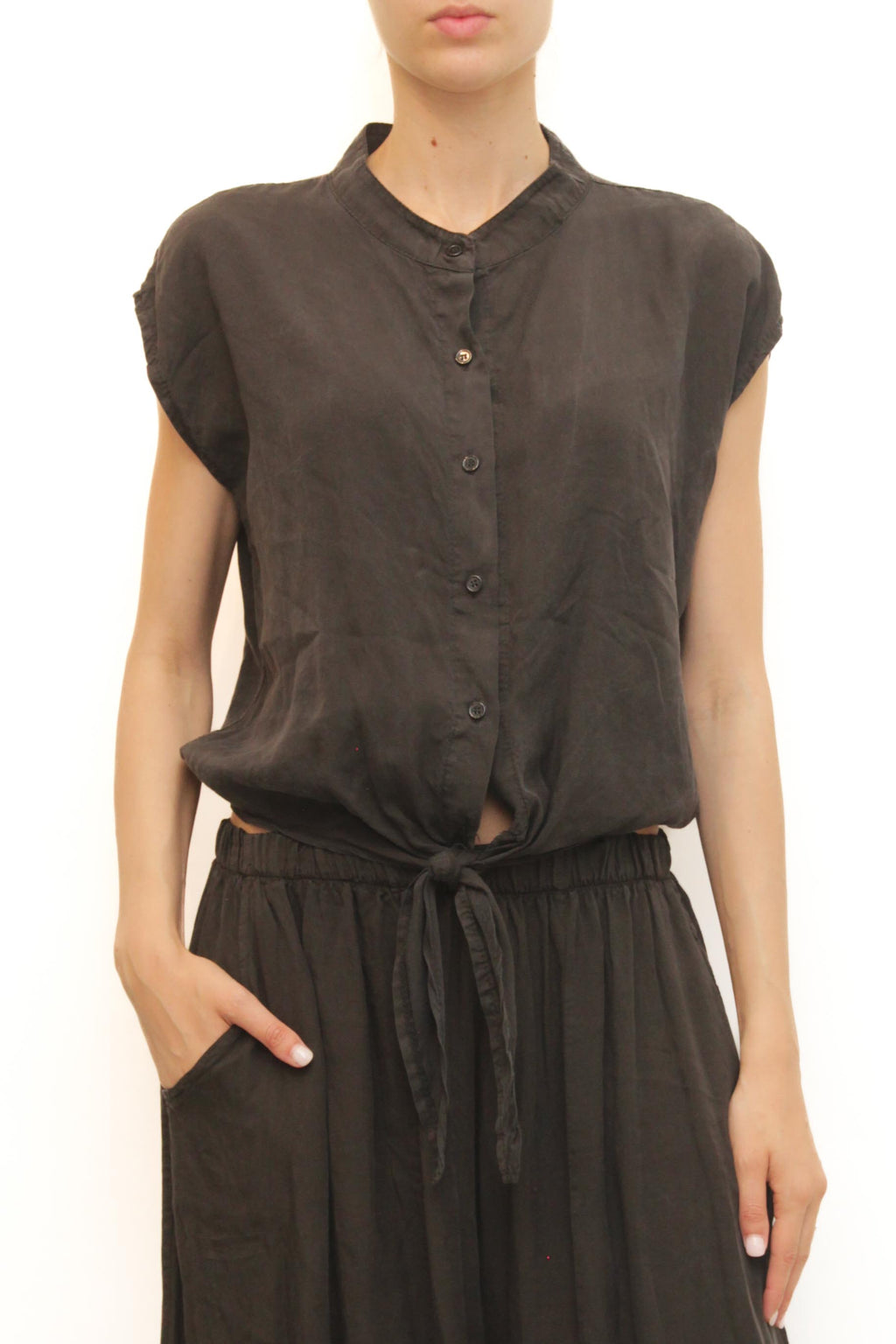 LEVH - Camicia Clifton - NERO