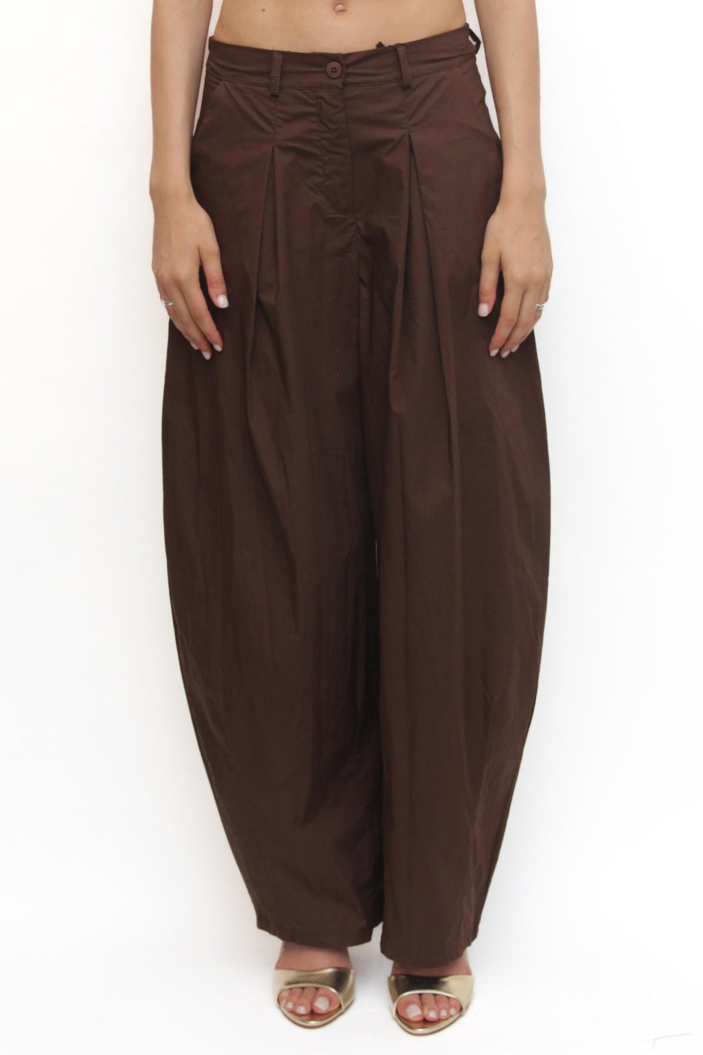 LEVH - Pantalone Paulien - MARRONE