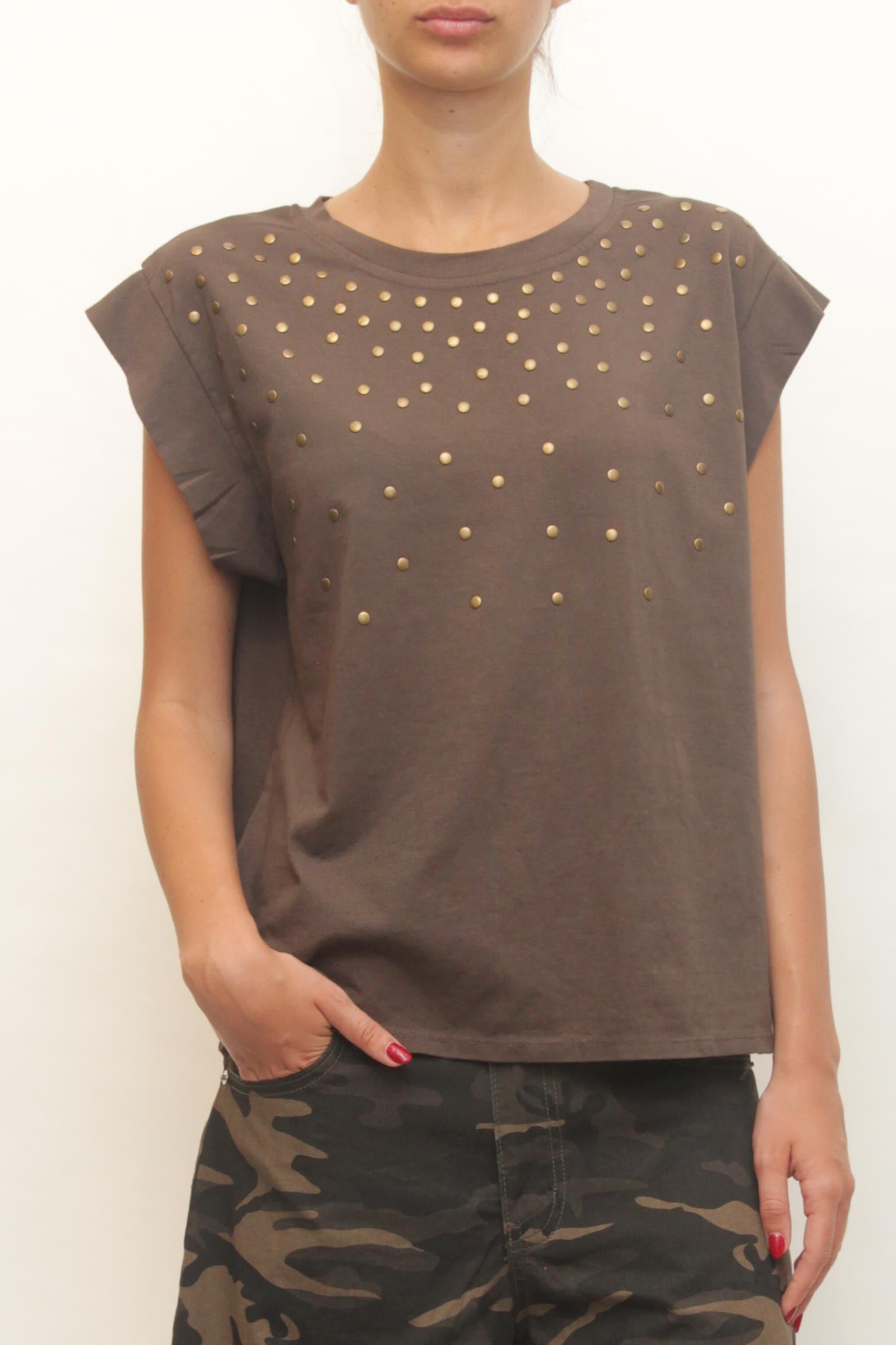LEVH - T-shirt Topsy - MARRONE