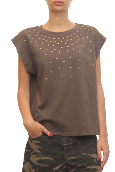 LEVH - T-shirt Topsy - MARRONE