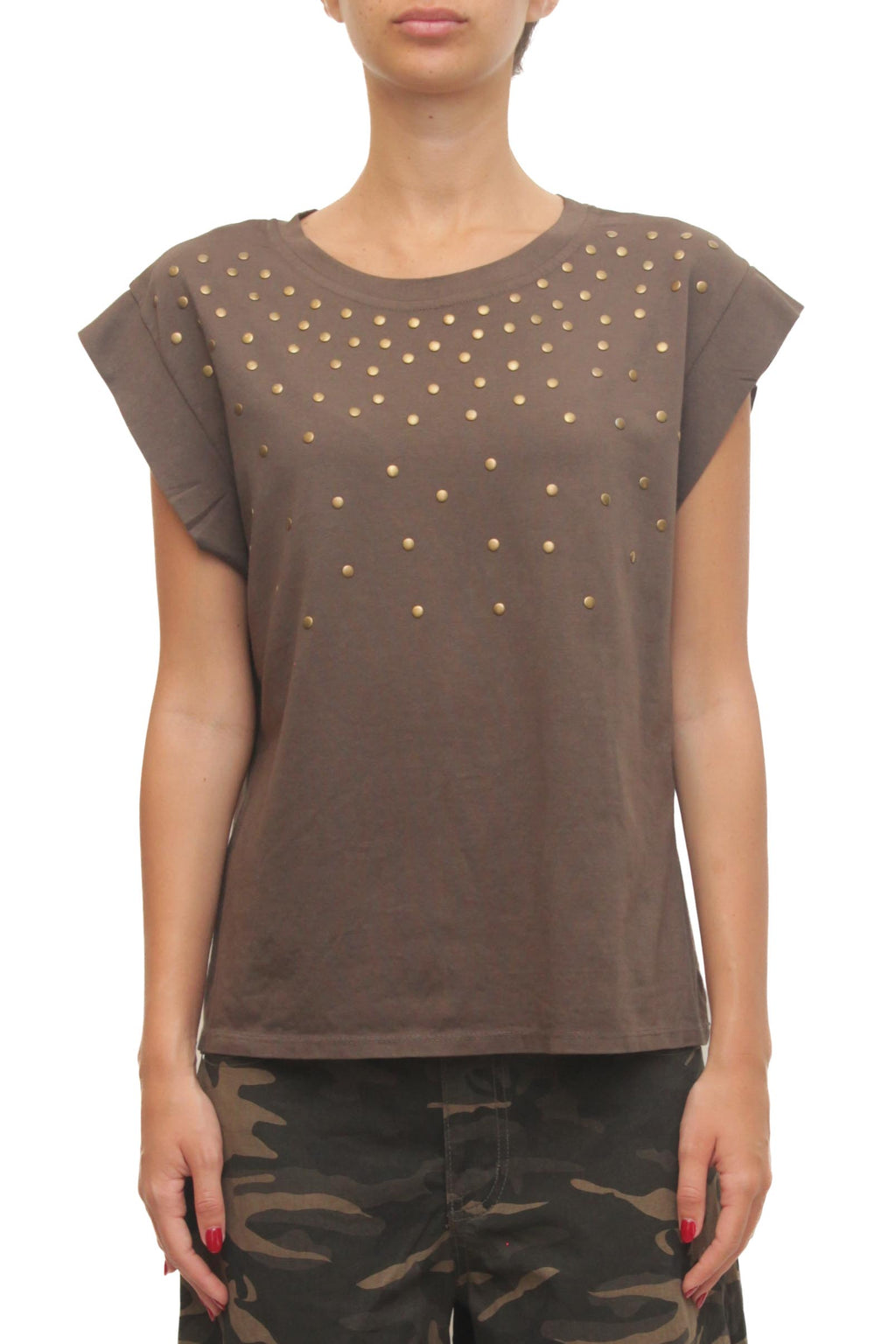 LEVH - T-shirt Topsy - MARRONE