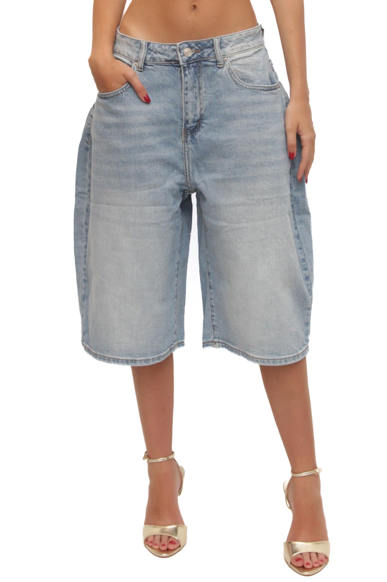 LEVH - Bermuda Brooklyn - DENIM CHIARO