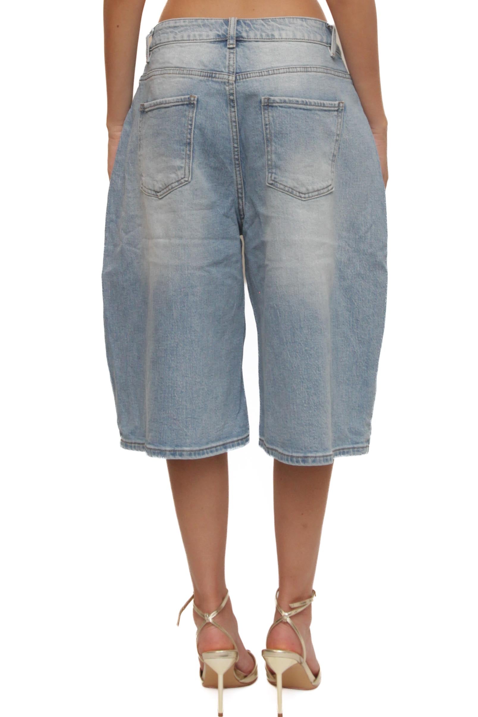 LEVH - Bermuda Brooklyn - DENIM CHIARO