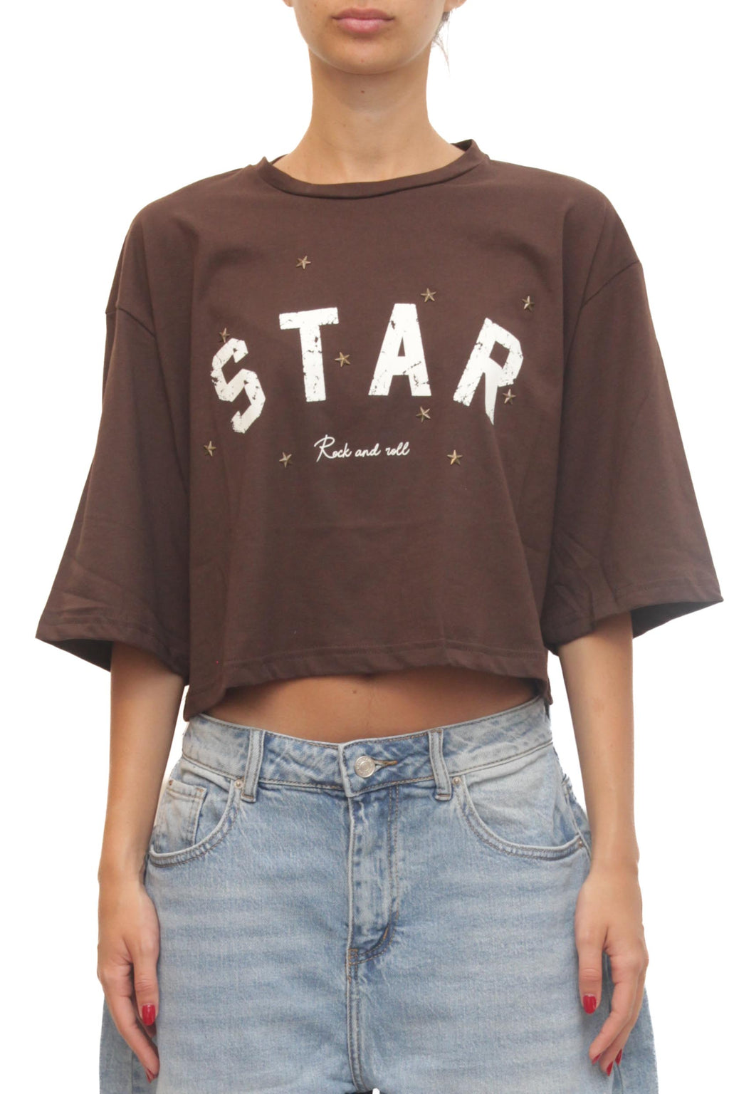 LEVH - T-shirt Turk - MARRONE