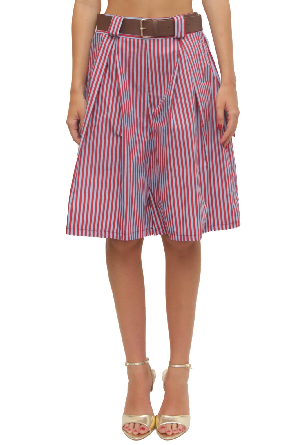 LEVH - Bermuda Brande - Riga bordx/bianco