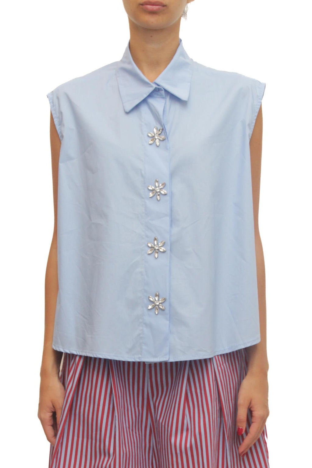 LEVH - Camicia Carolin - CELESTE