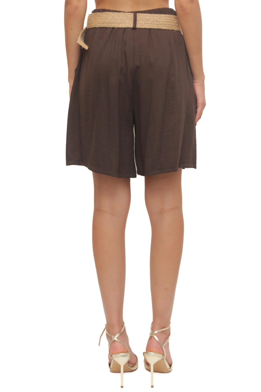 LEVH - Shorts Shantelle - MARRONE