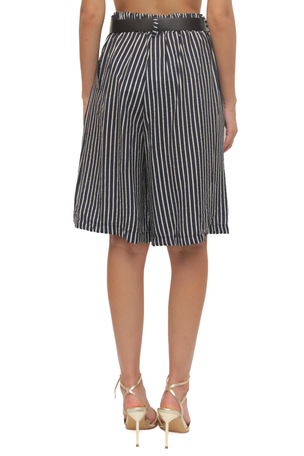 LEVH - Bermuda Brande - Riga blu/bianco