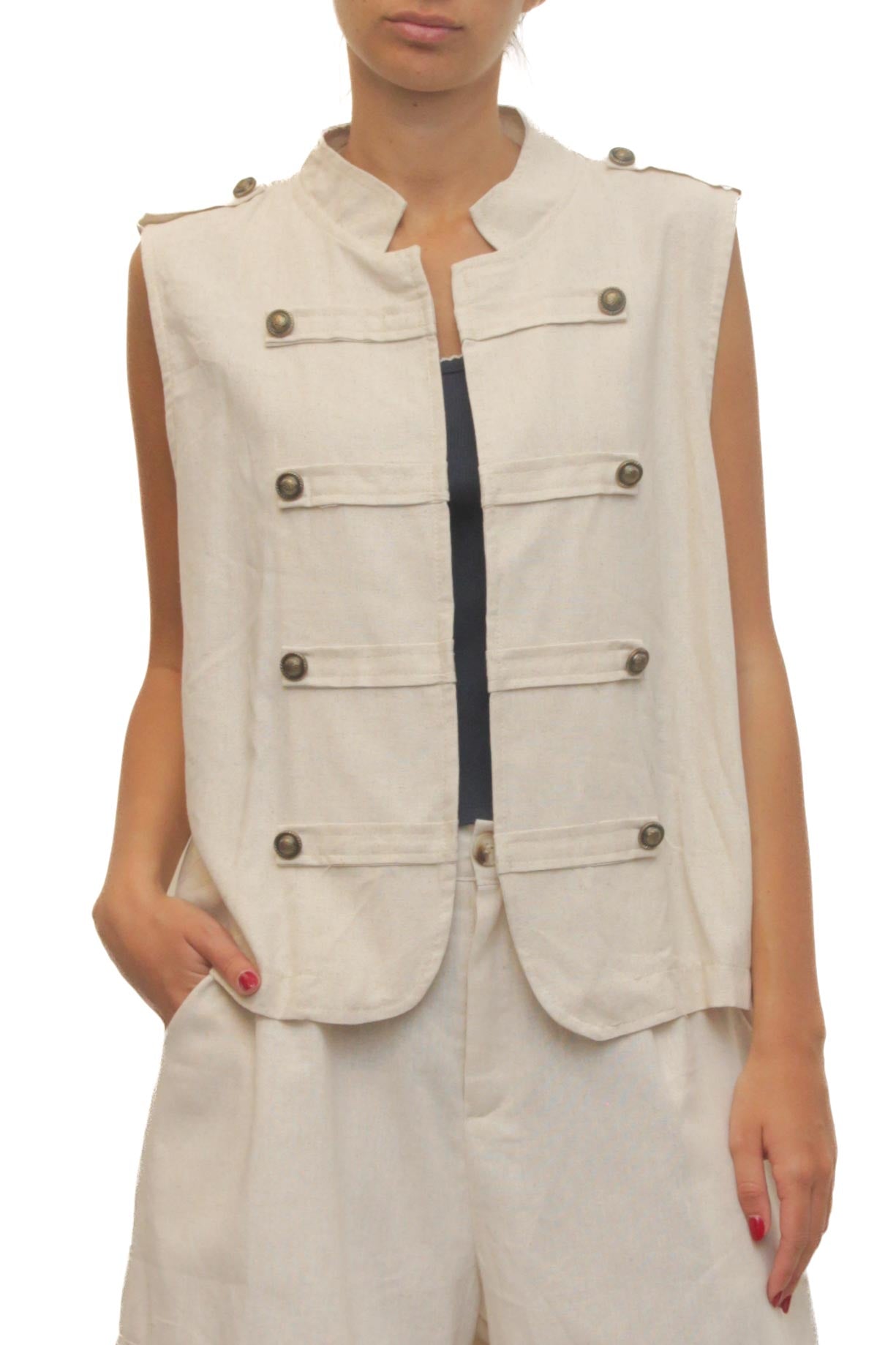 LEVH - Gilet Georgie - GREZZO
