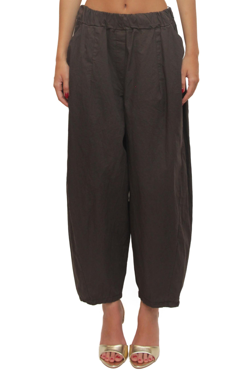 LEVH - Pantalone Padmaja - MARRONE