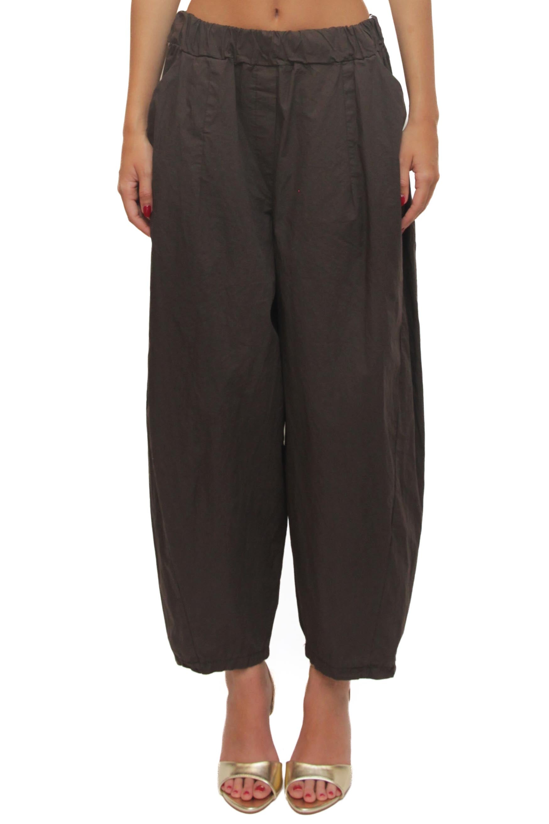 LEVH - Pantalone Padmaja - MARRONE