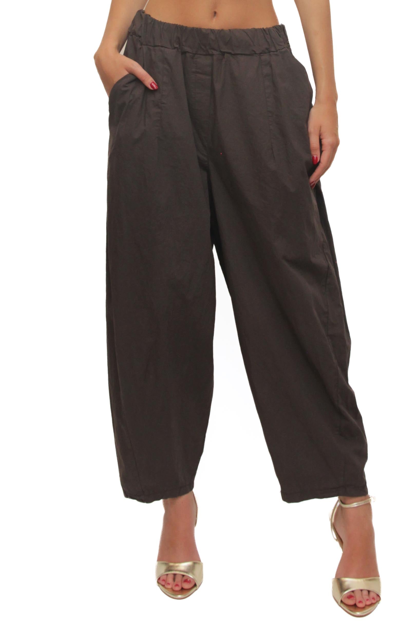LEVH - Pantalone Padmaja - MARRONE