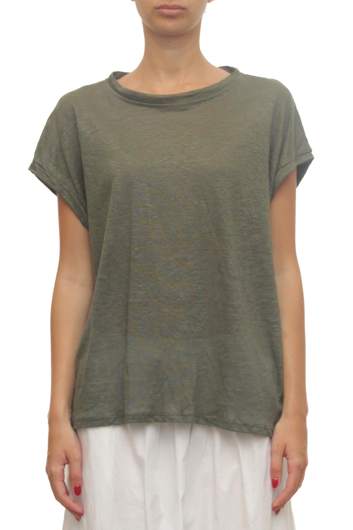 LEVH - T-shirt Tia - MILITARE