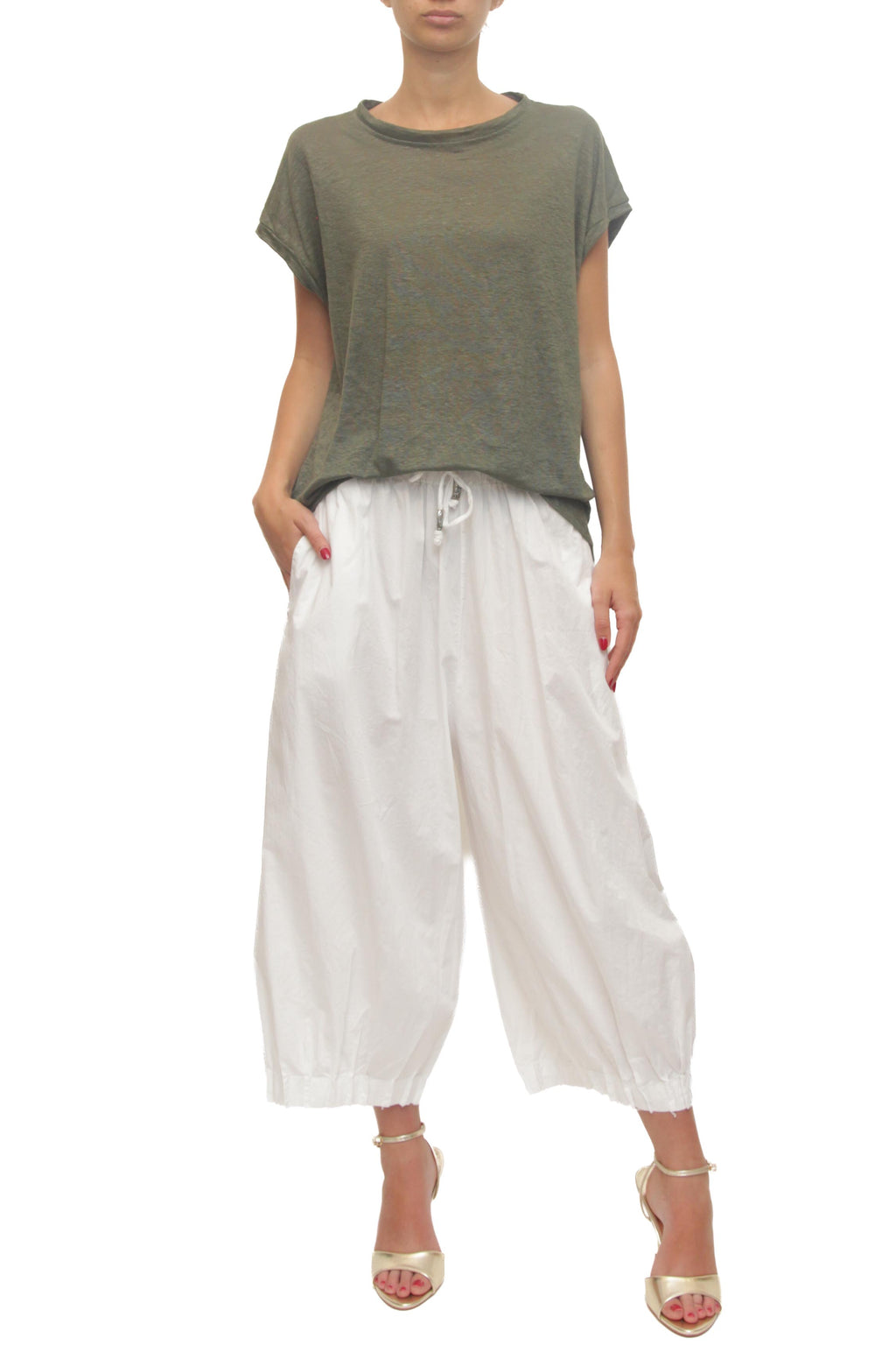 LEVH - T-shirt Tia - MILITARE