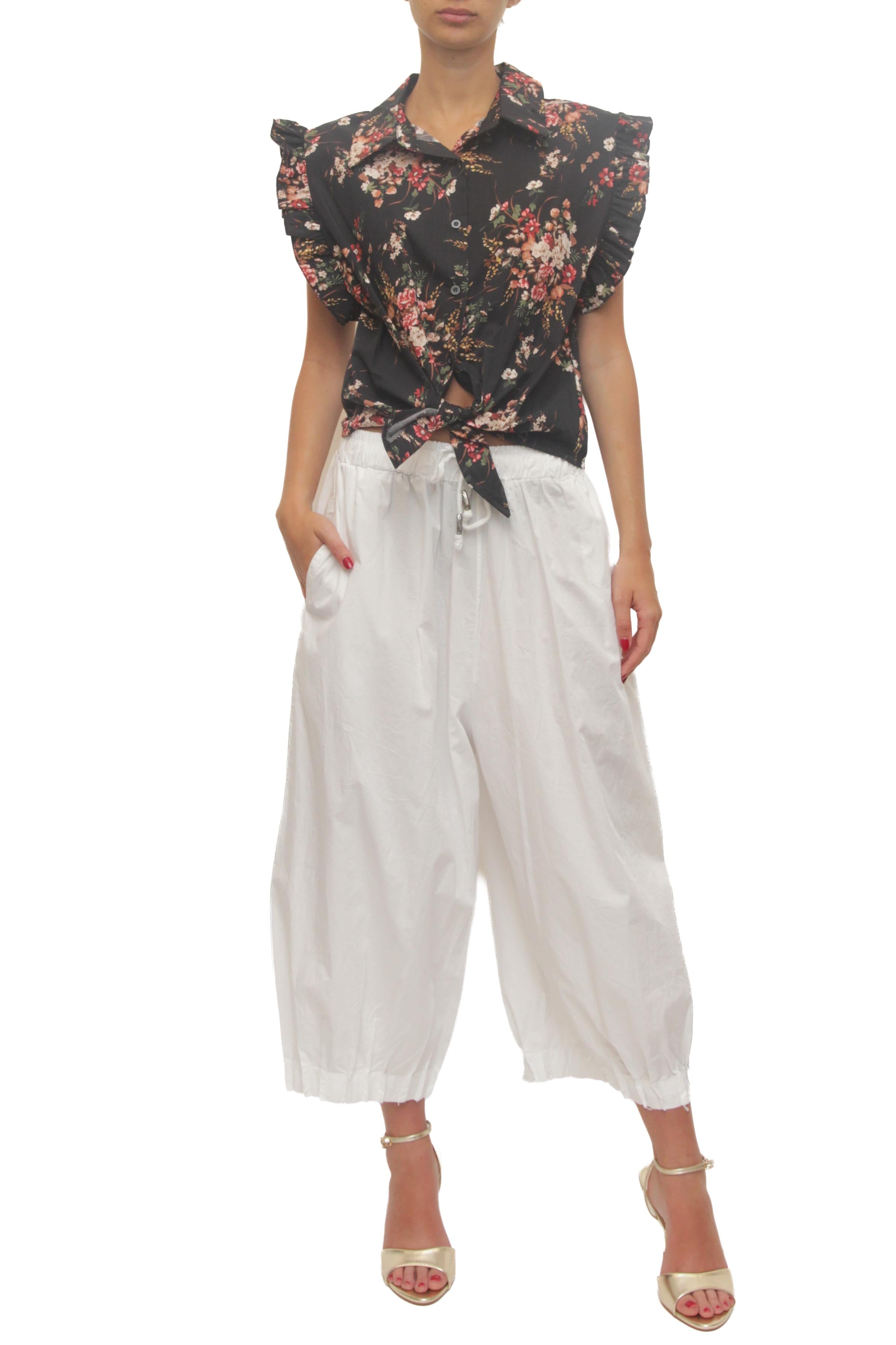 LEVH - Pantalone Pen - BIANCO