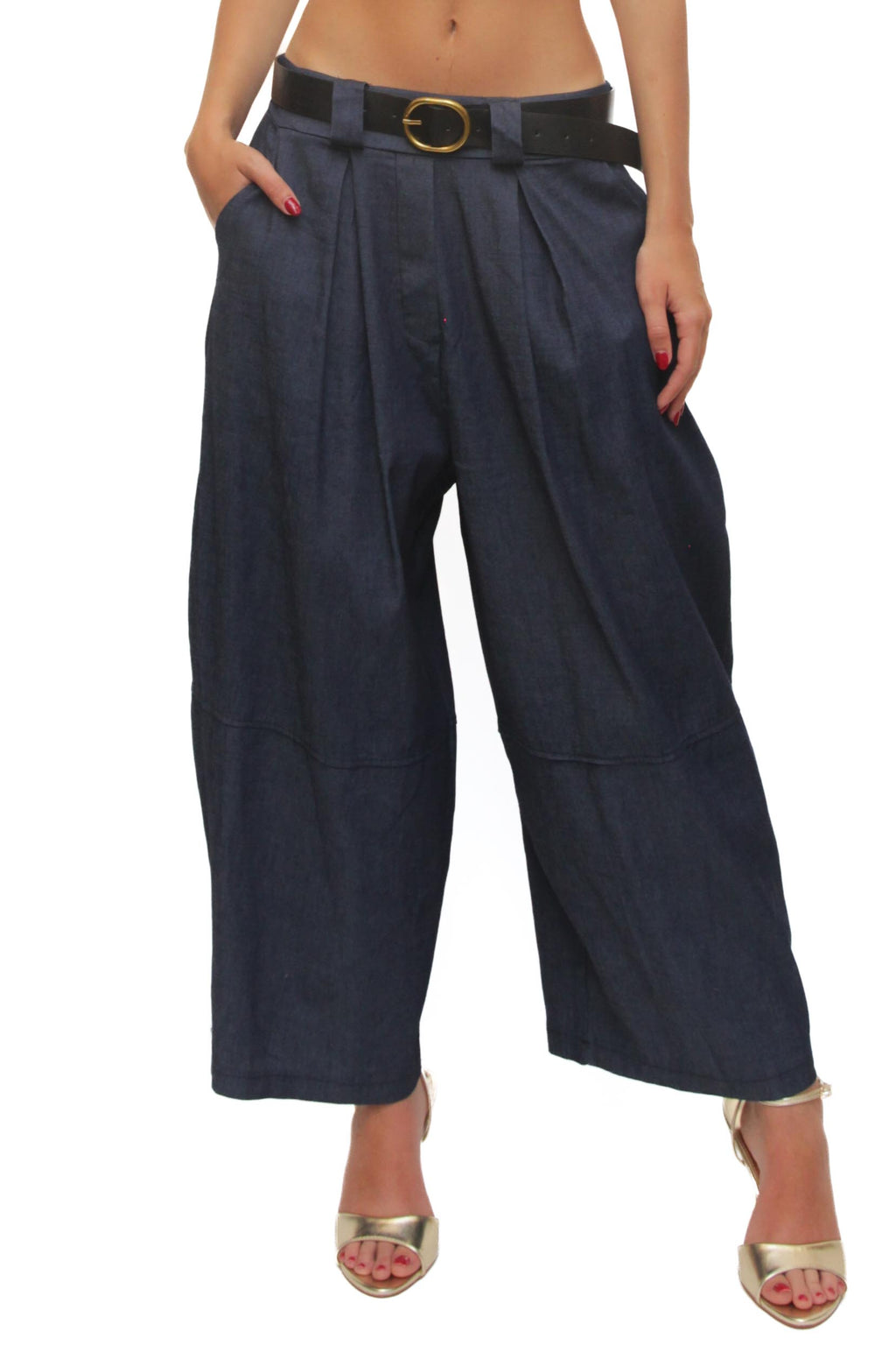 LEVH - Pantalone Prusha - BLU