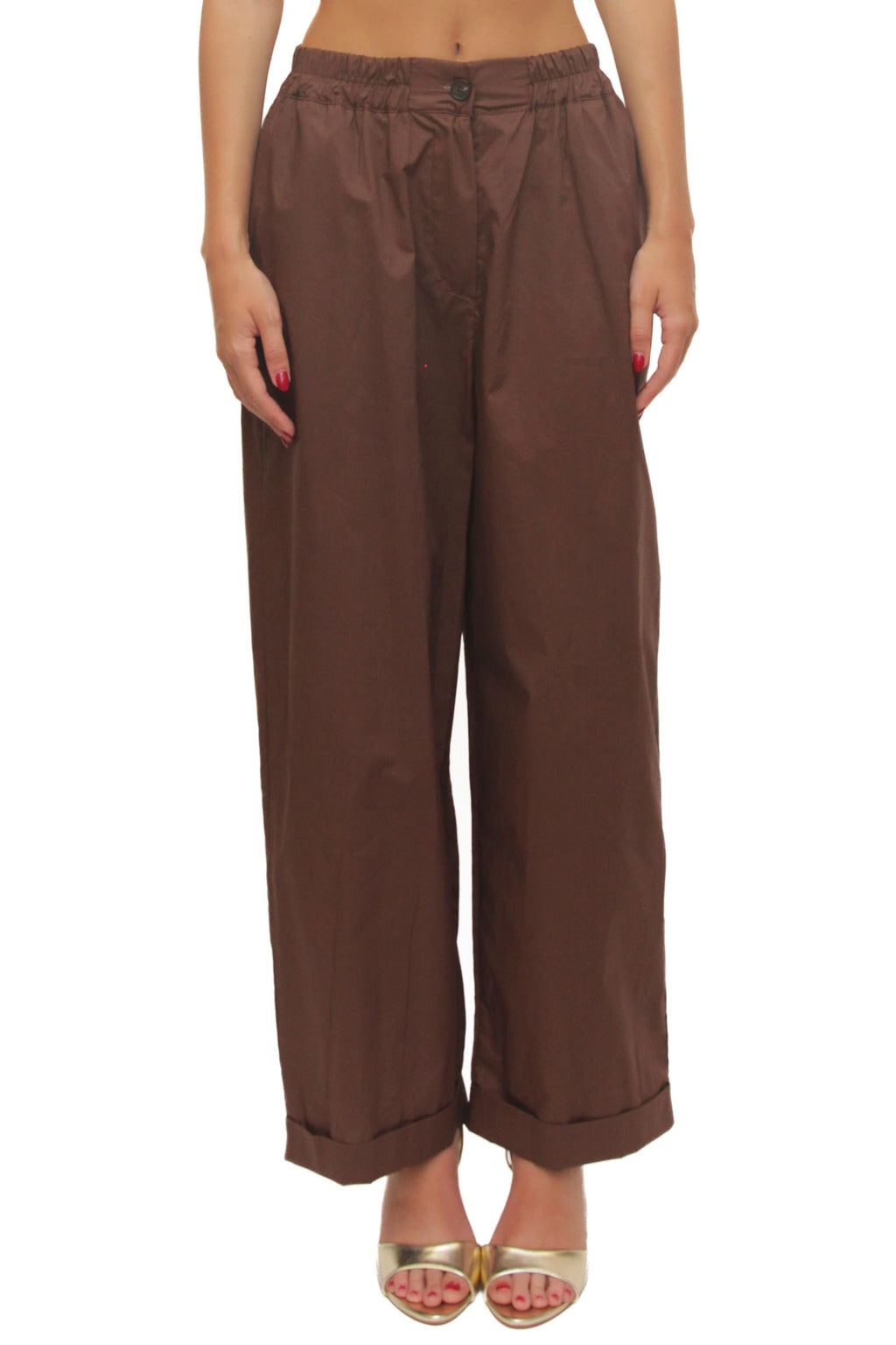 LEVH - Pantalone Pammy - MARRONE