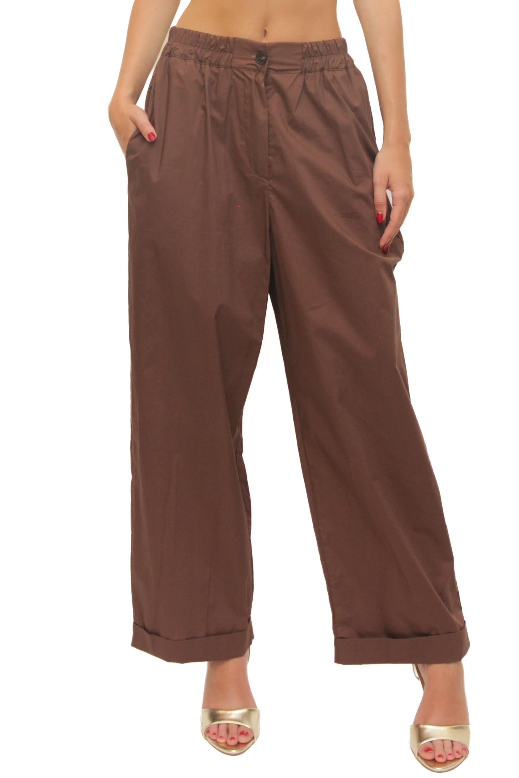 LEVH - Pantalone Pammy - MARRONE