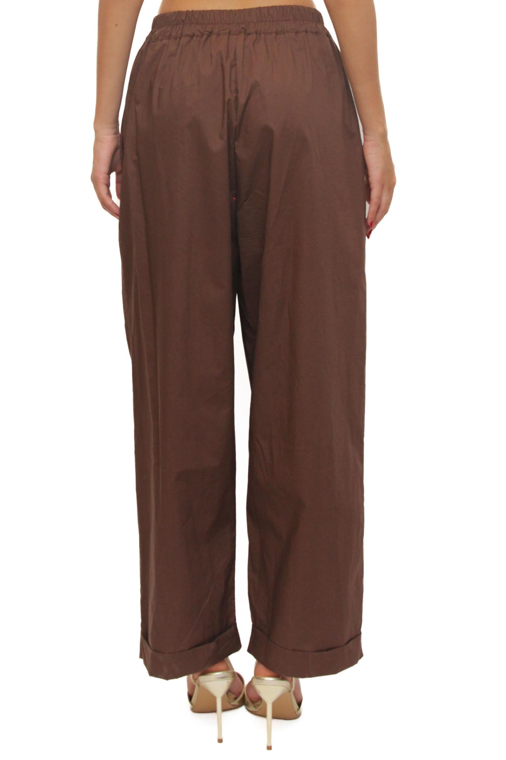 LEVH - Pantalone Pammy - MARRONE