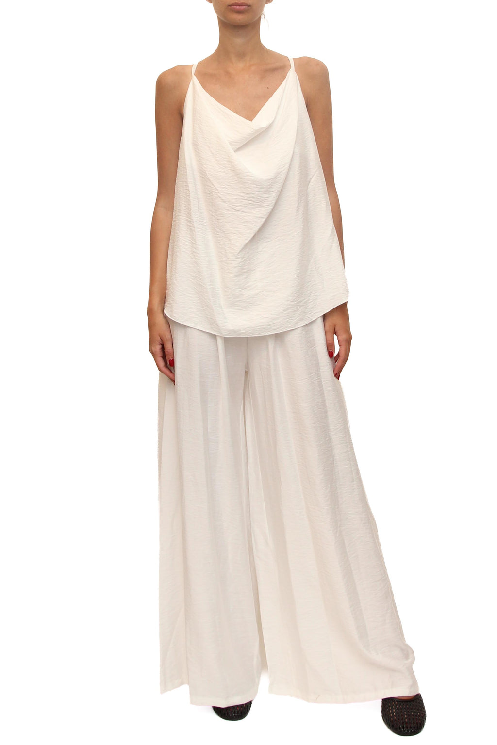 LEVH - Pantalone Patries - BIANCO