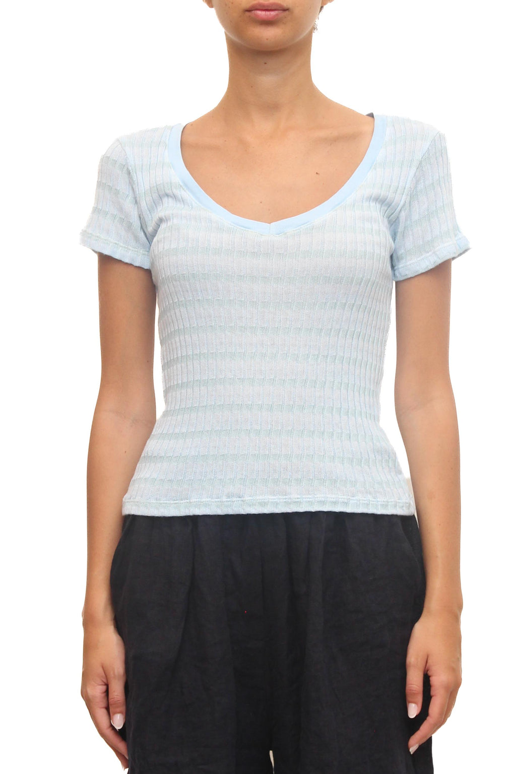 LEVH - T-shirt Teal - RIGA CELESTE