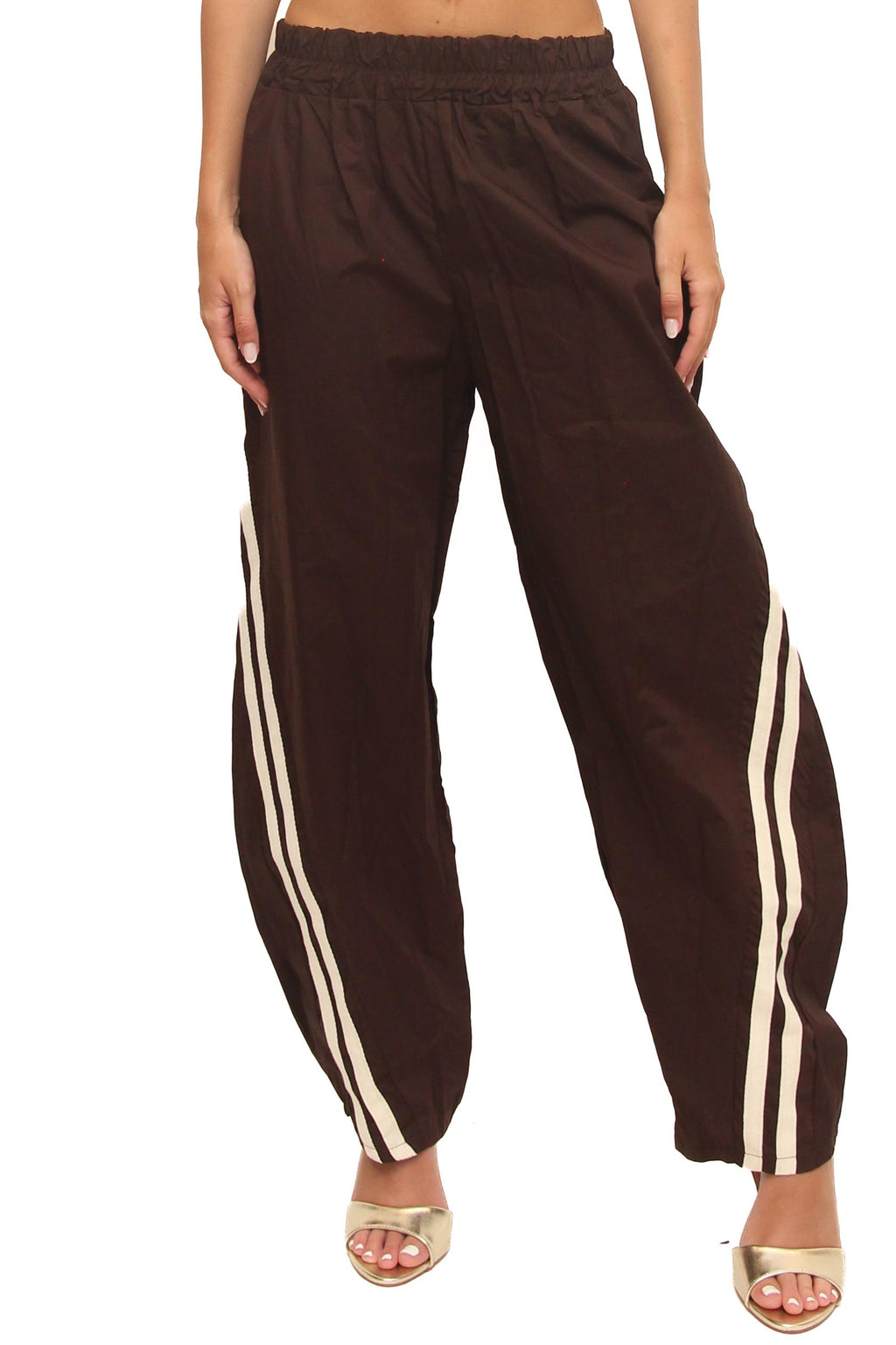 LEVH - Pantalone Pangai - MARRONE