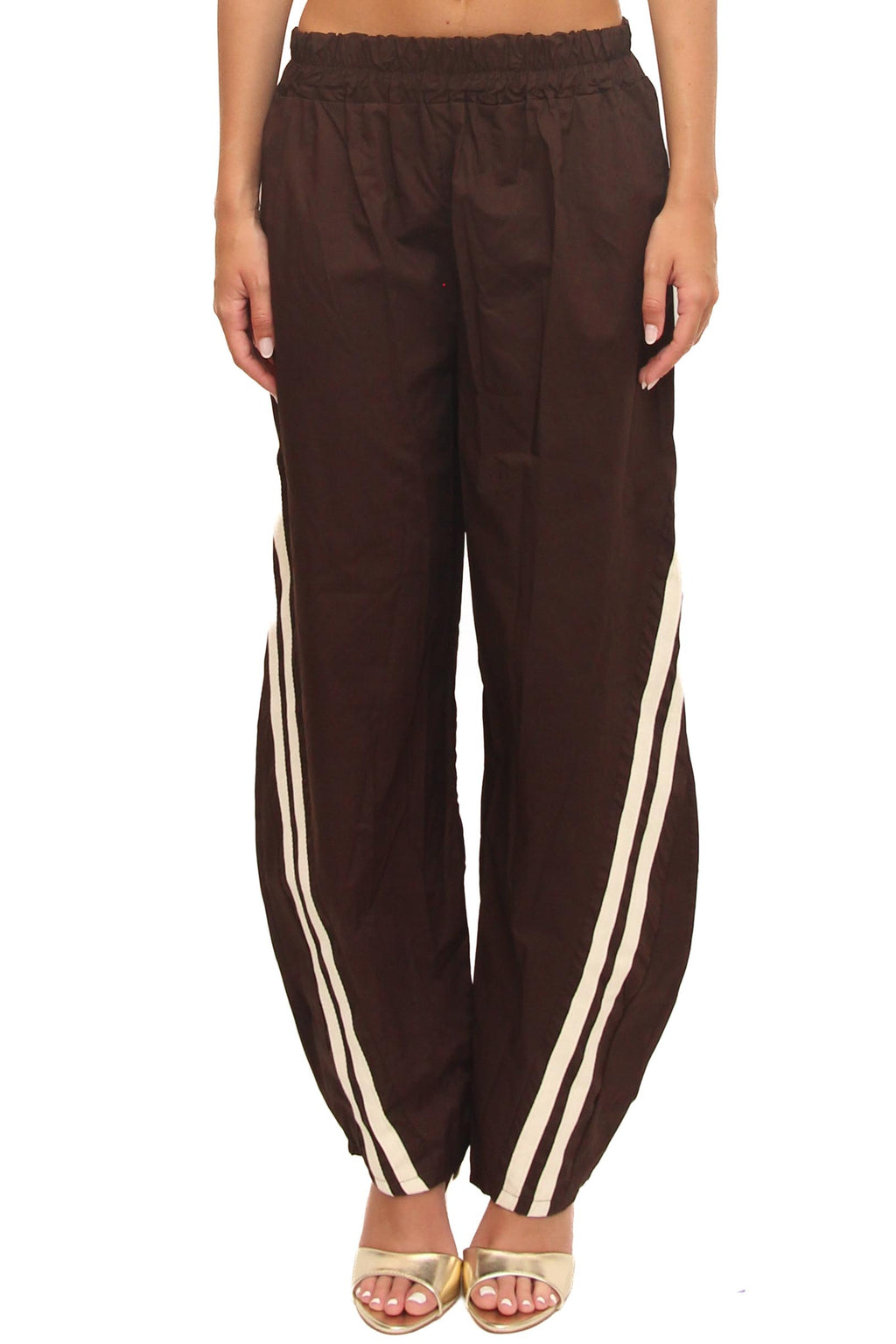 LEVH - Pantalone Pangai - MARRONE