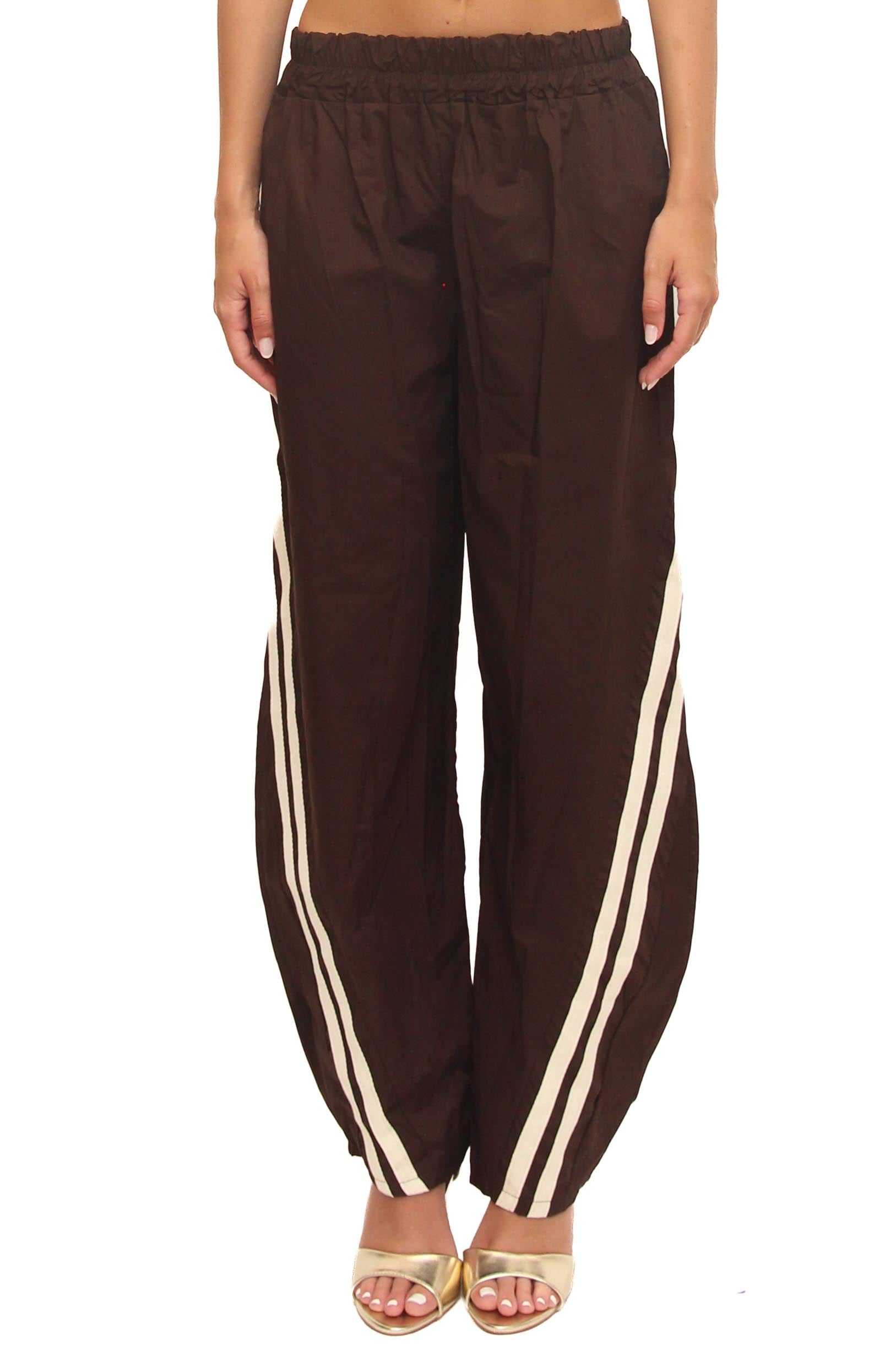 LEVH - Pantalone Pangai - MARRONE