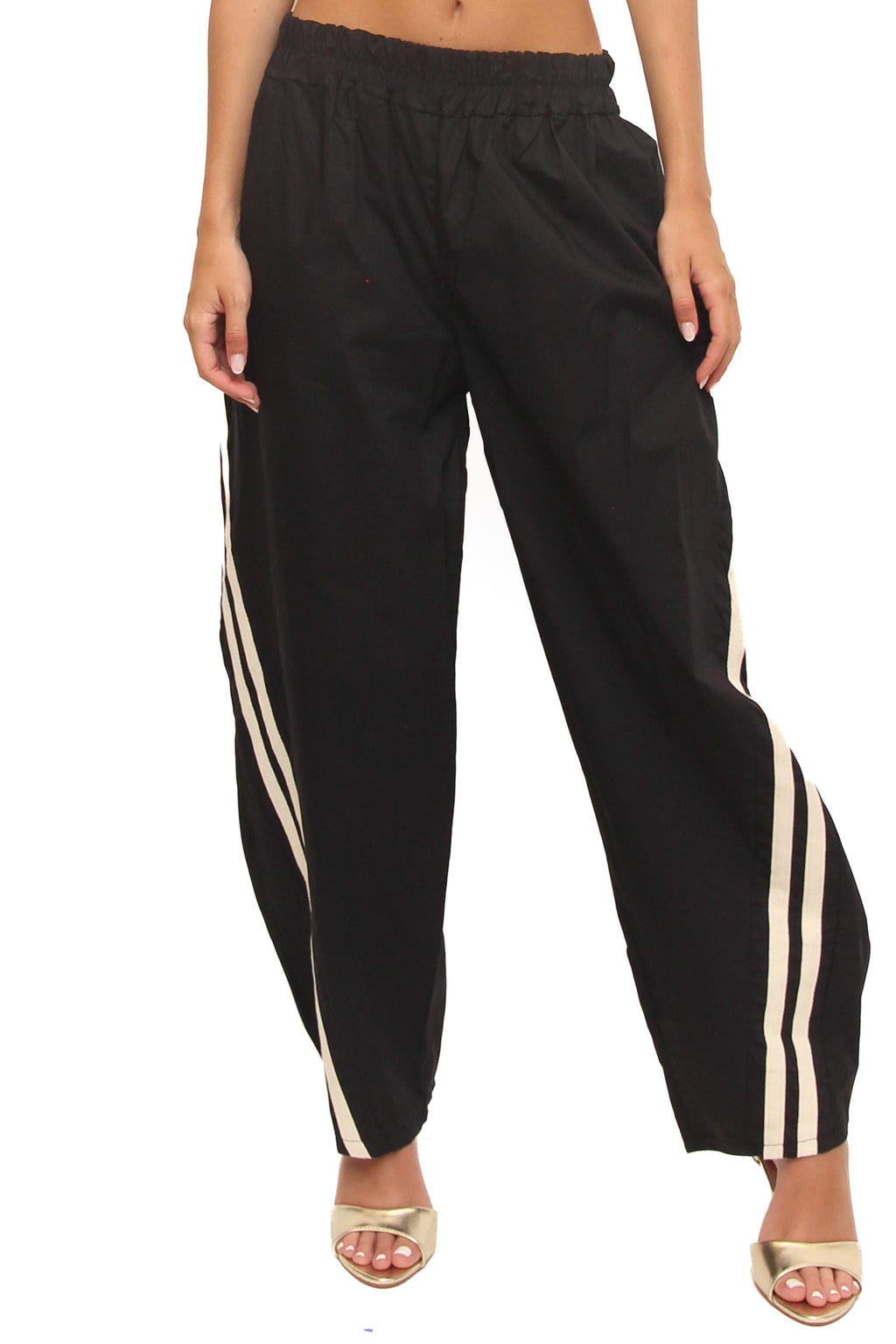 LEVH - Pantalone Pangai - NERO