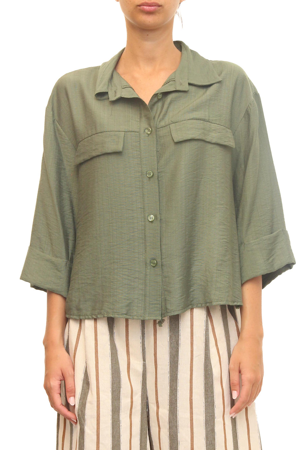 LEVH - Camicia Charmes - MILITARE
