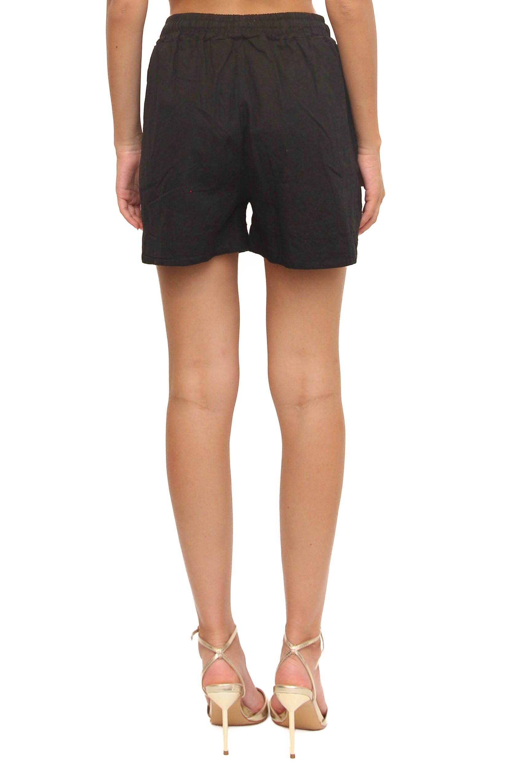 LEVH - Shorts Séline - NERO