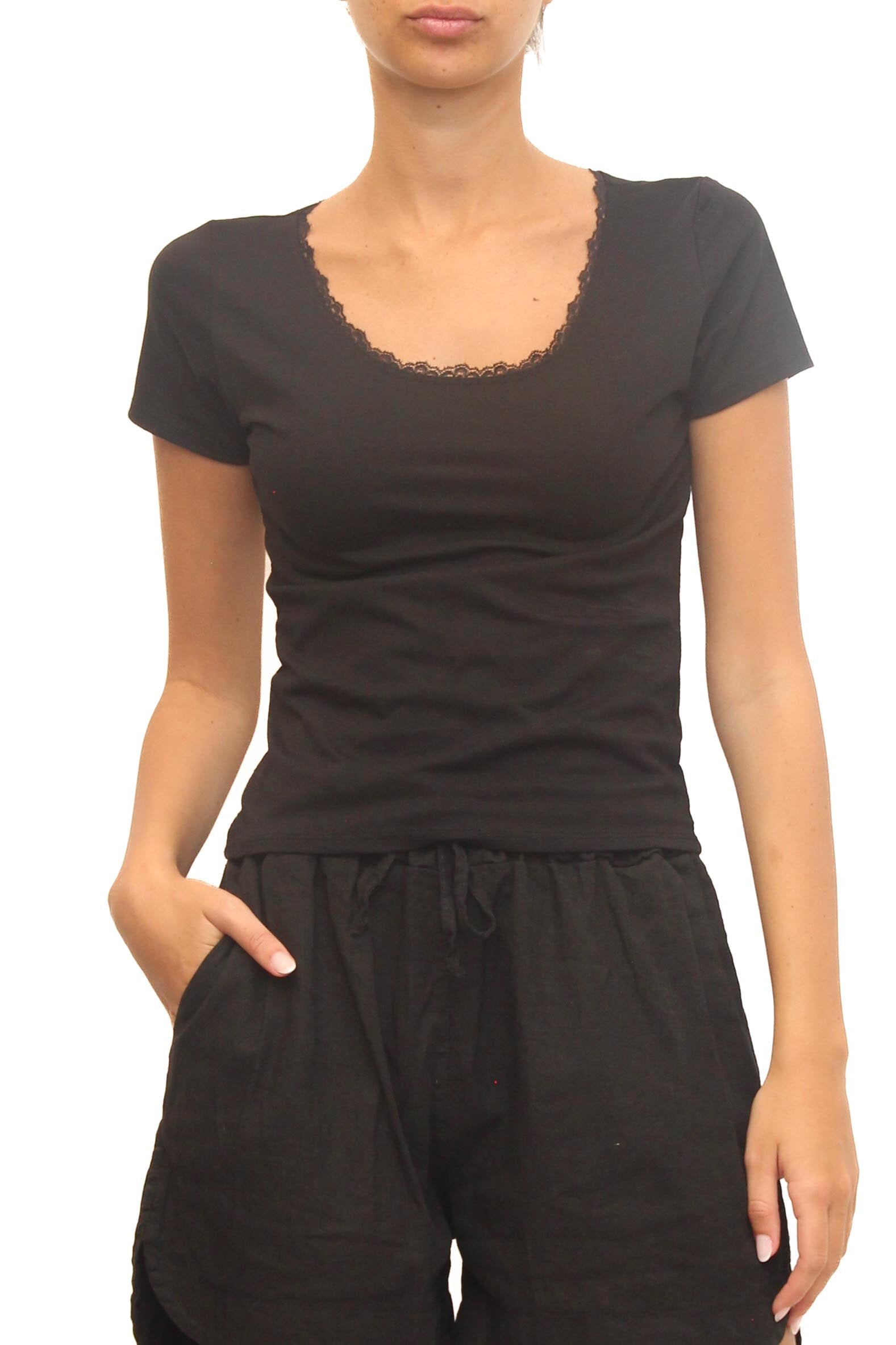 LEVH - T-shirt Tumbes - NERO