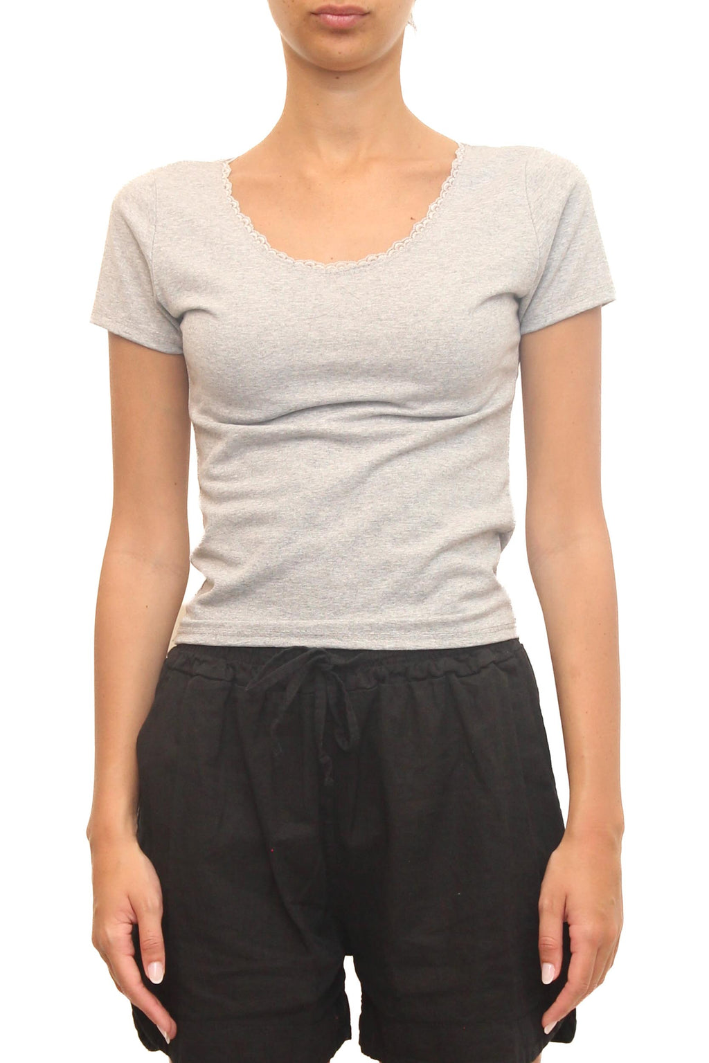 LEVH - T-shirt Tumbes - GRIGIO CHIARO