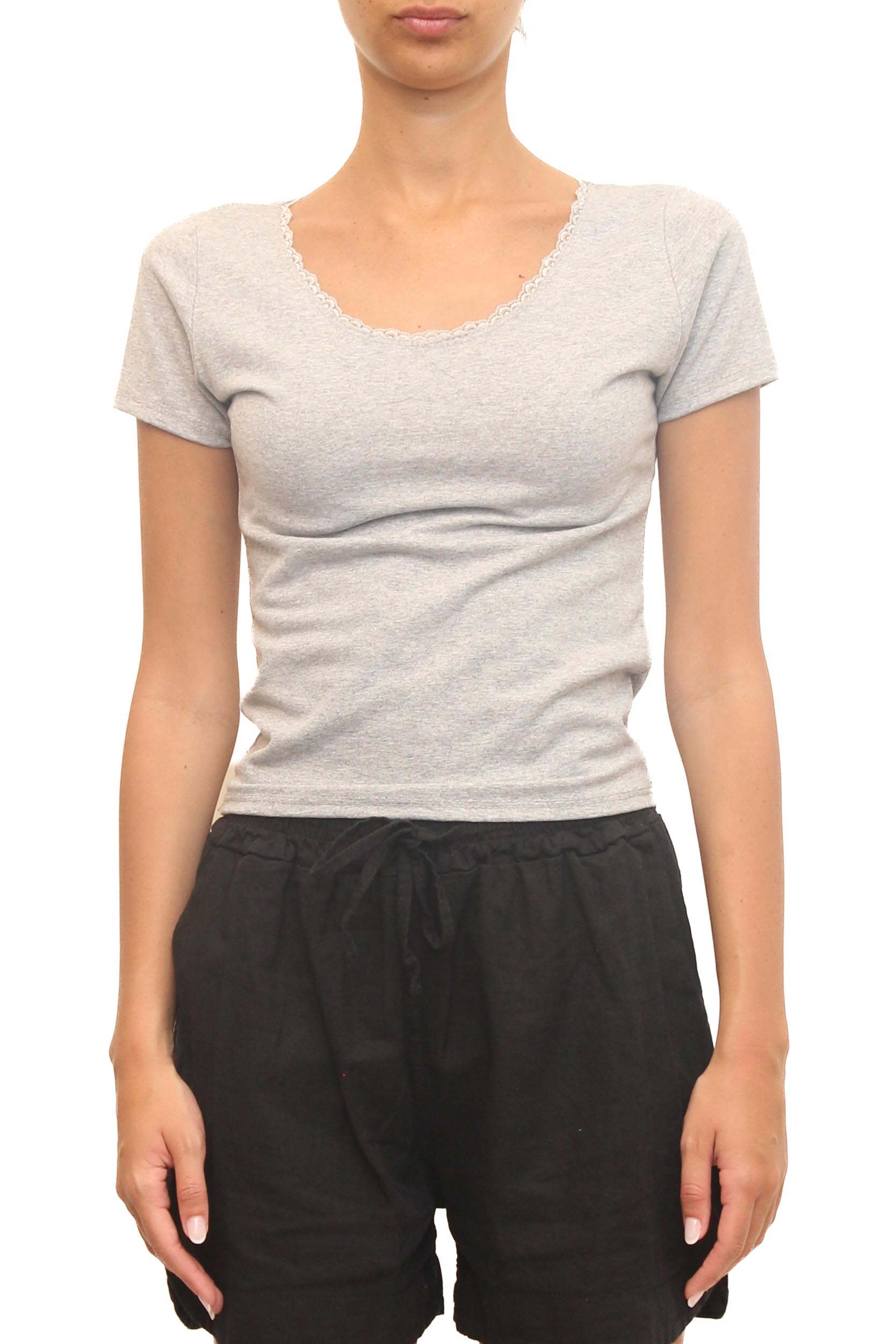 LEVH - T-shirt Tumbes - GRIGIO CHIARO