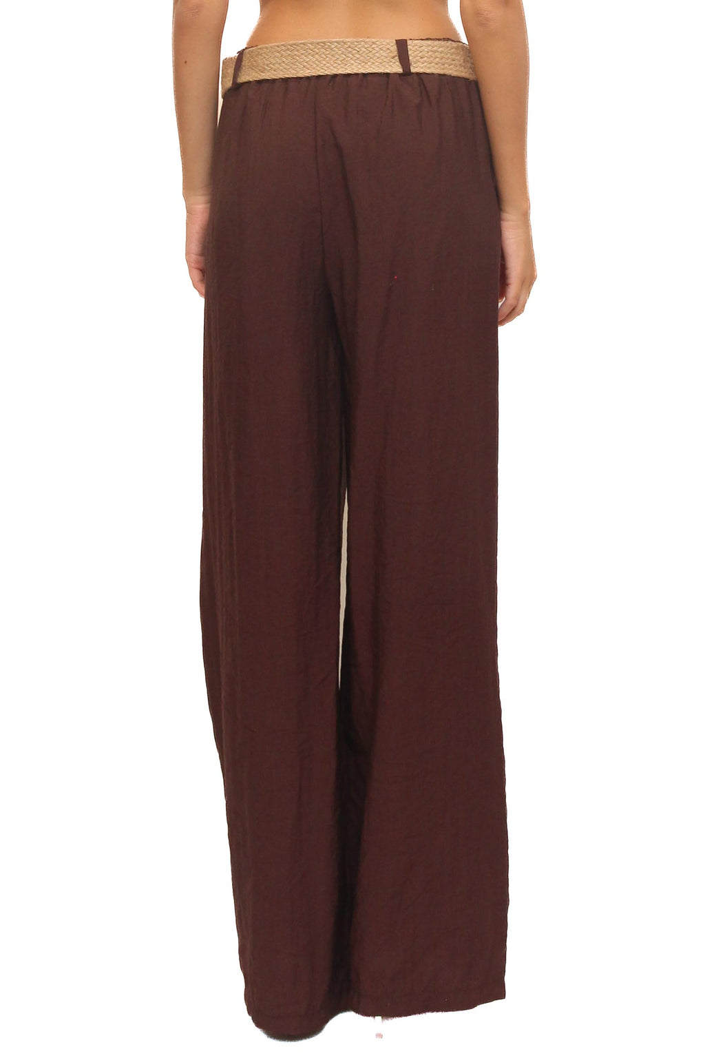 LEVH - Pantalone Phemie - MARRONE