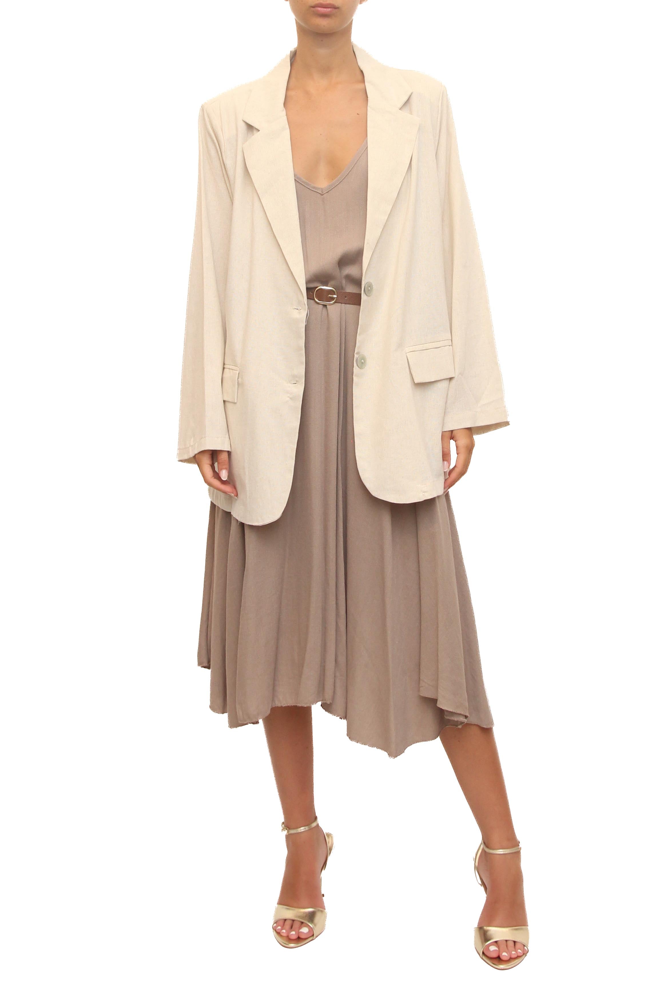 LEVH - Giacca Gais - BEIGE