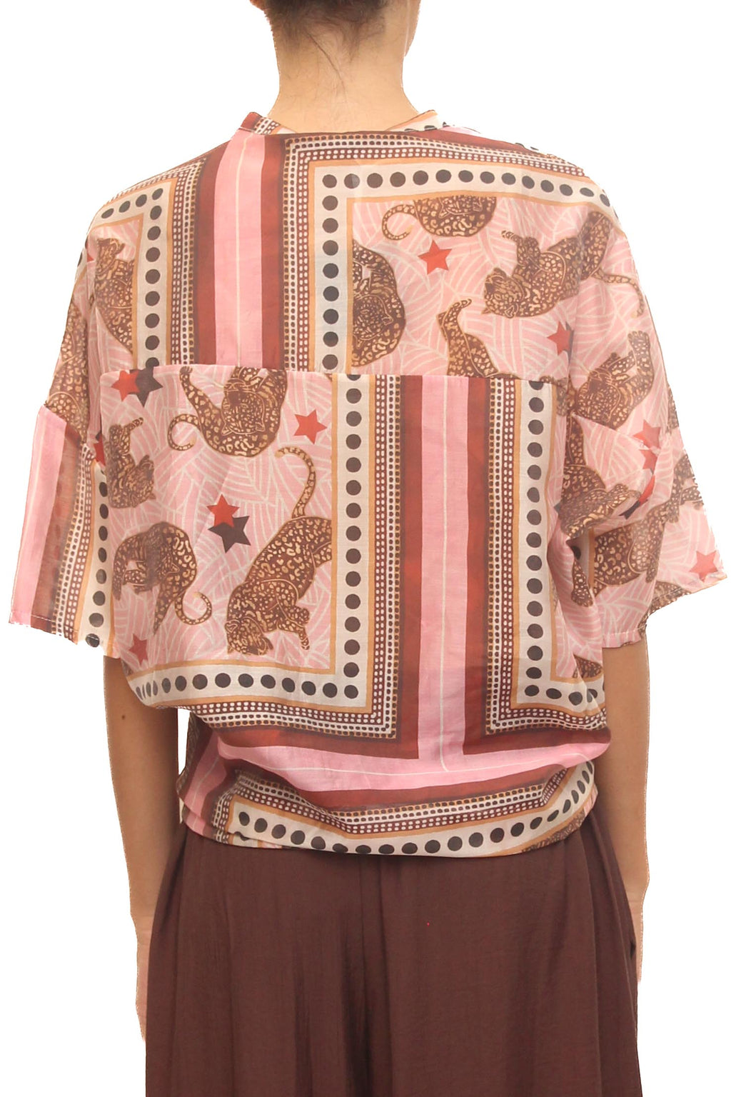LEVH - Camicia Clemency - Fant leopardo