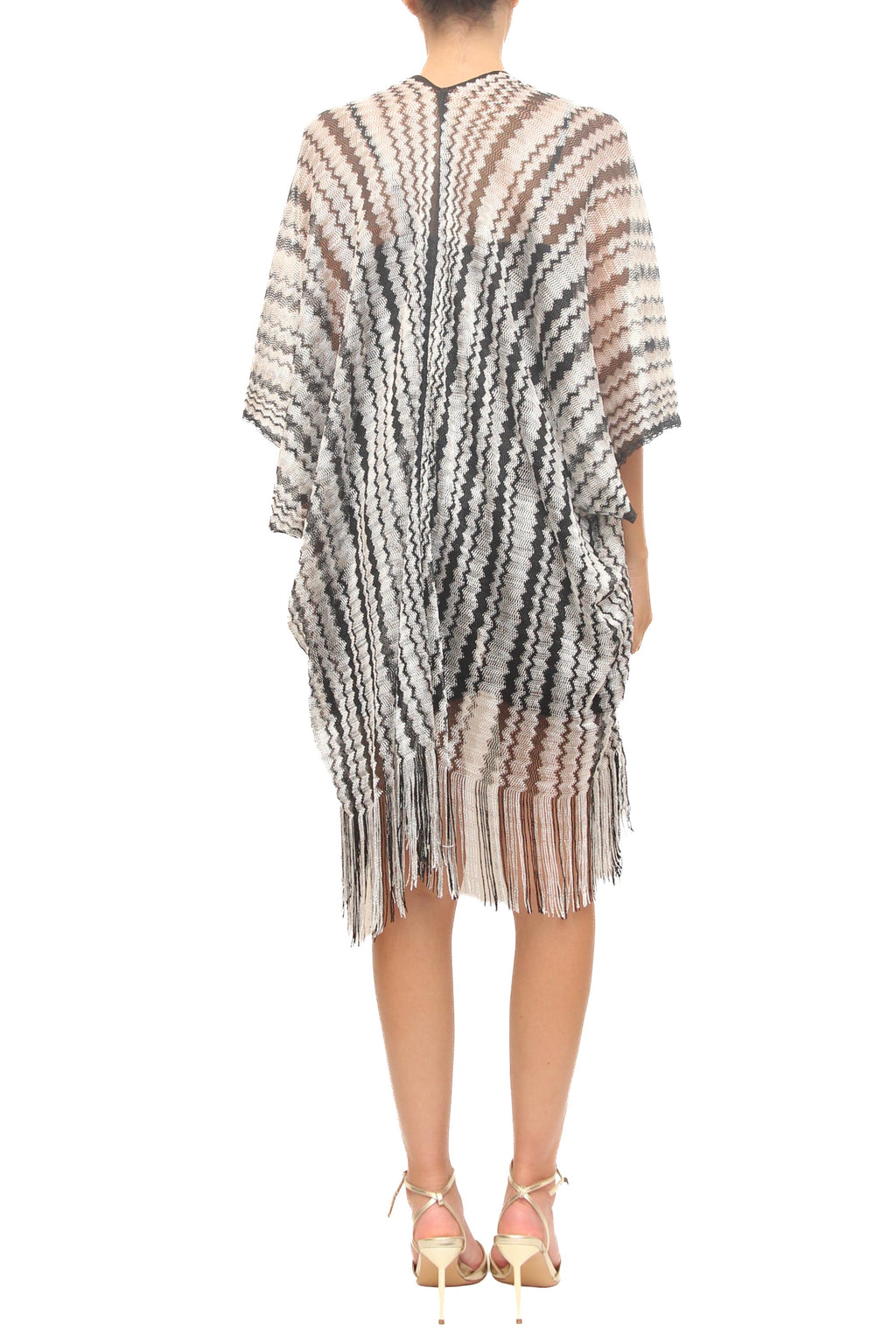 LEVH - Kimono Kanya - Black/white