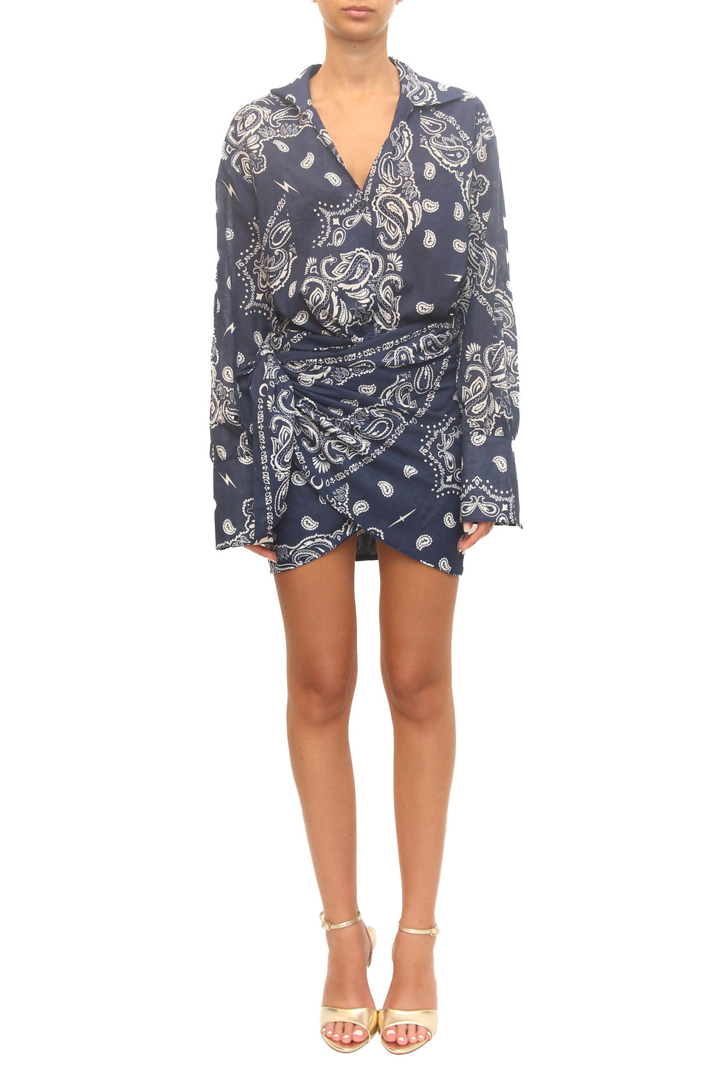 LEVH - Completo Clamecy - BANDANA BLU