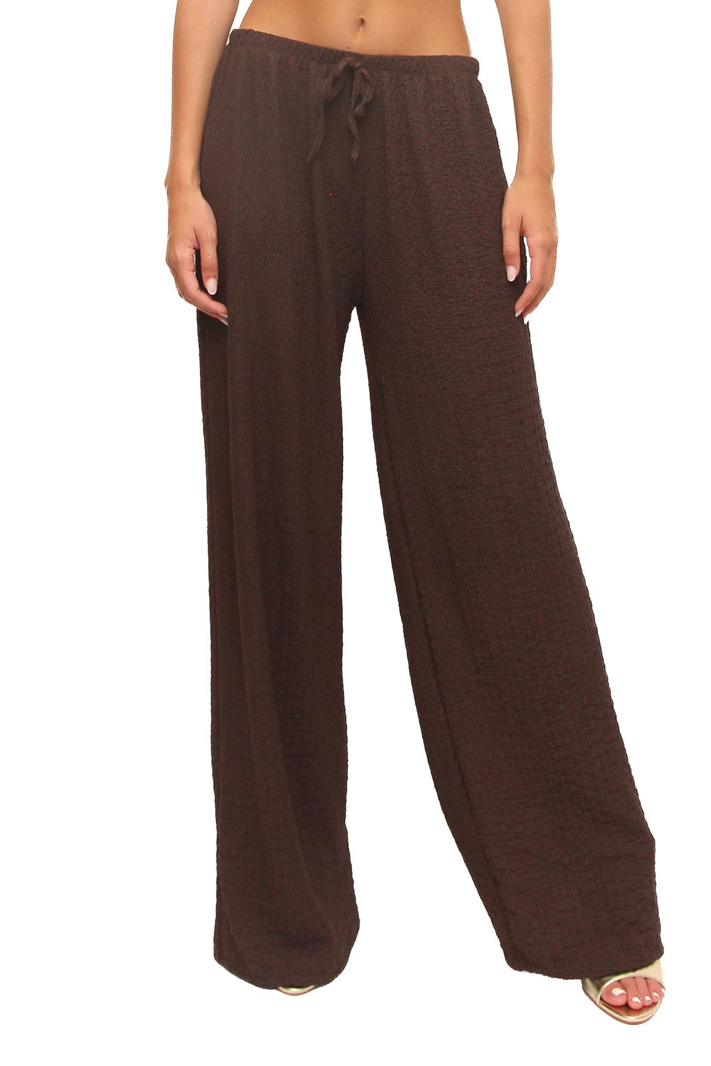LEVH - Pantalone Poliana - MARRONE