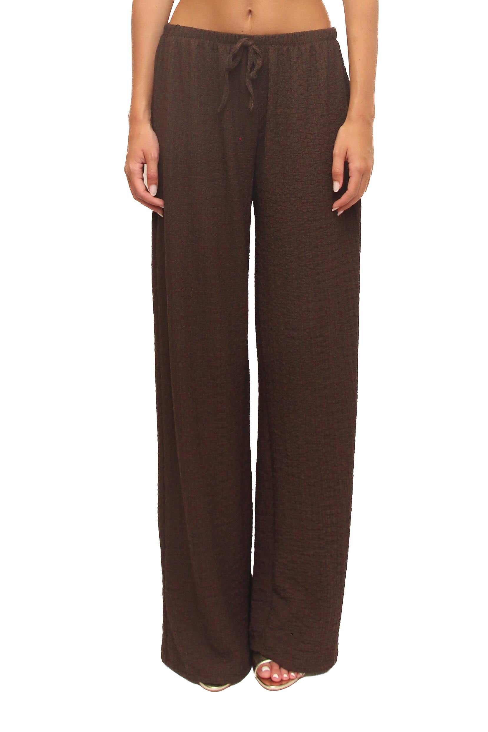 LEVH - Pantalone Poliana - MARRONE