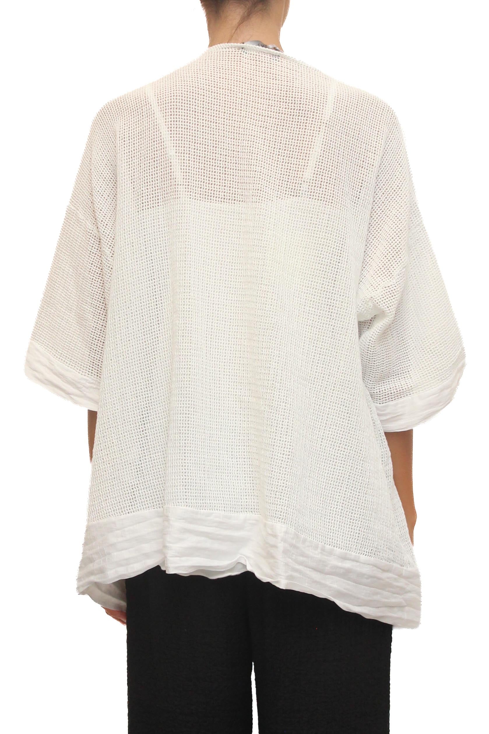 LEVH - Cardigan Carana - BIANCO