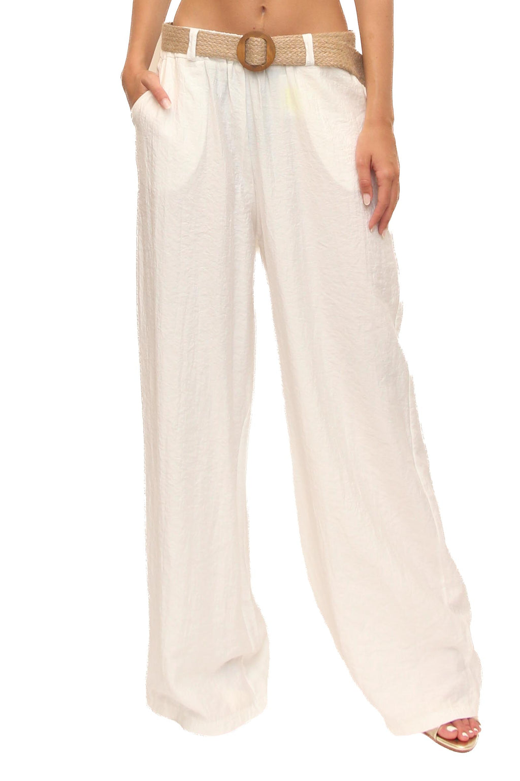 LEVH - Pantalone Phemie - BIANCO