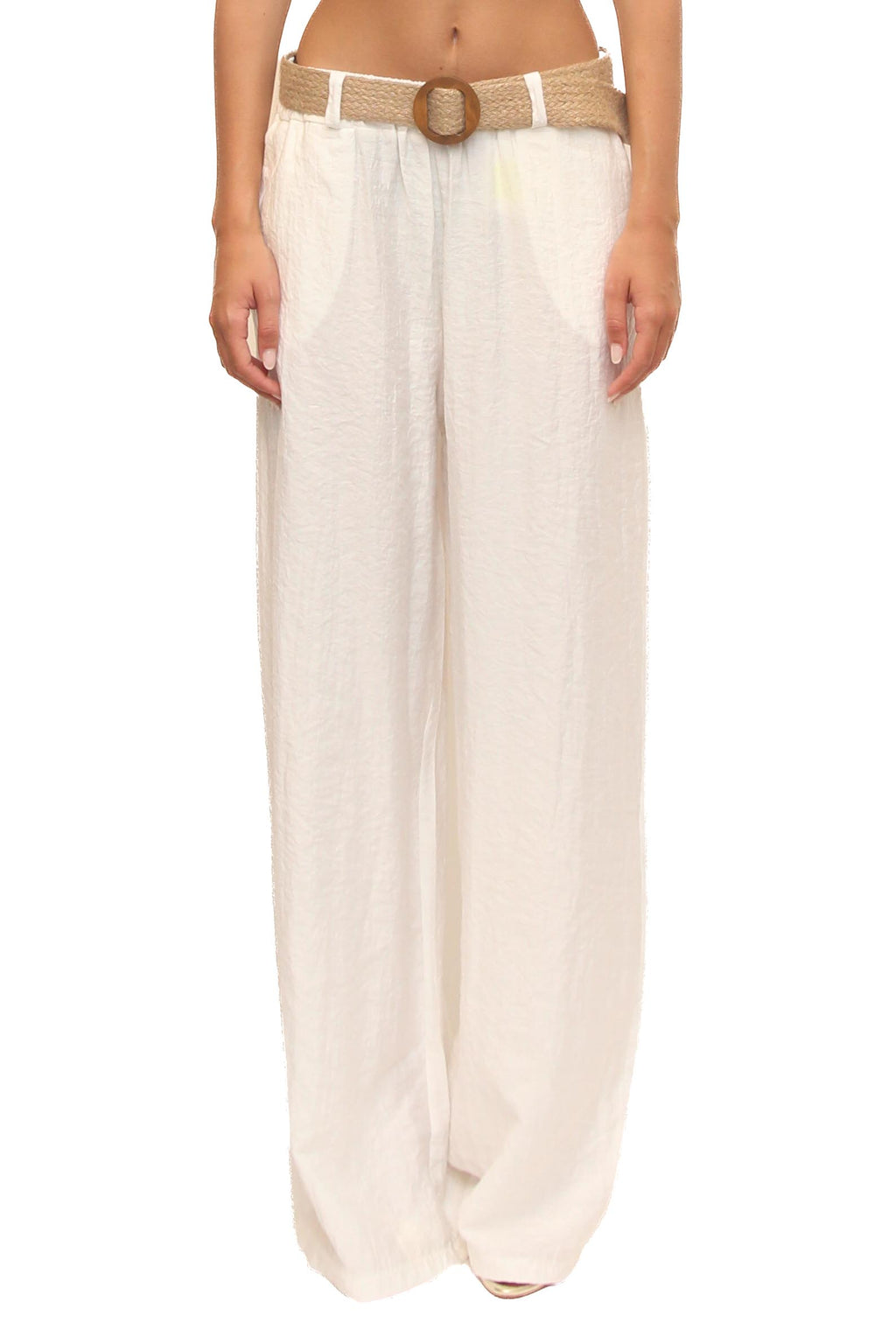 LEVH - Pantalone Phemie - BIANCO