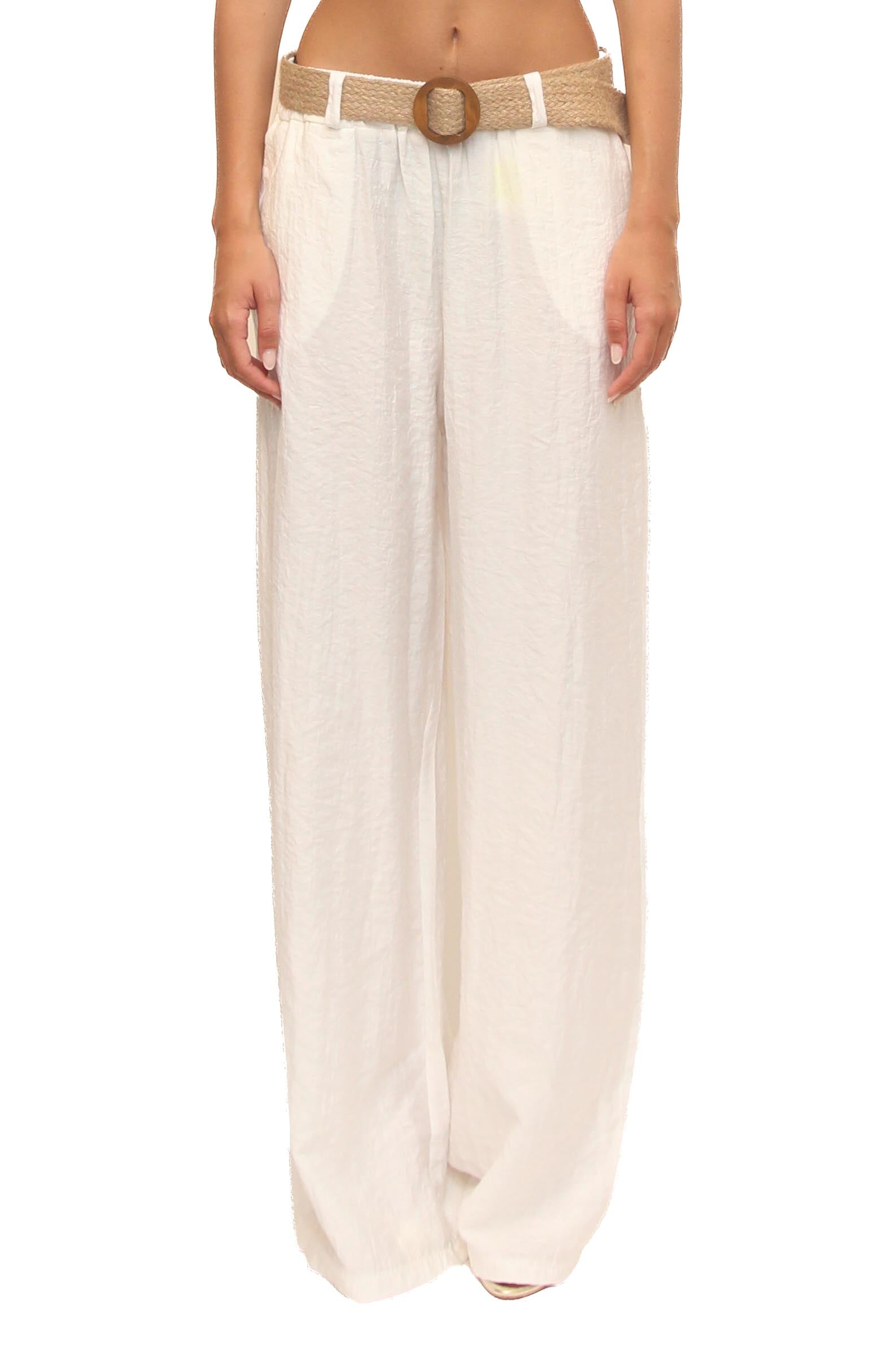 LEVH - Pantalone Phemie - BIANCO