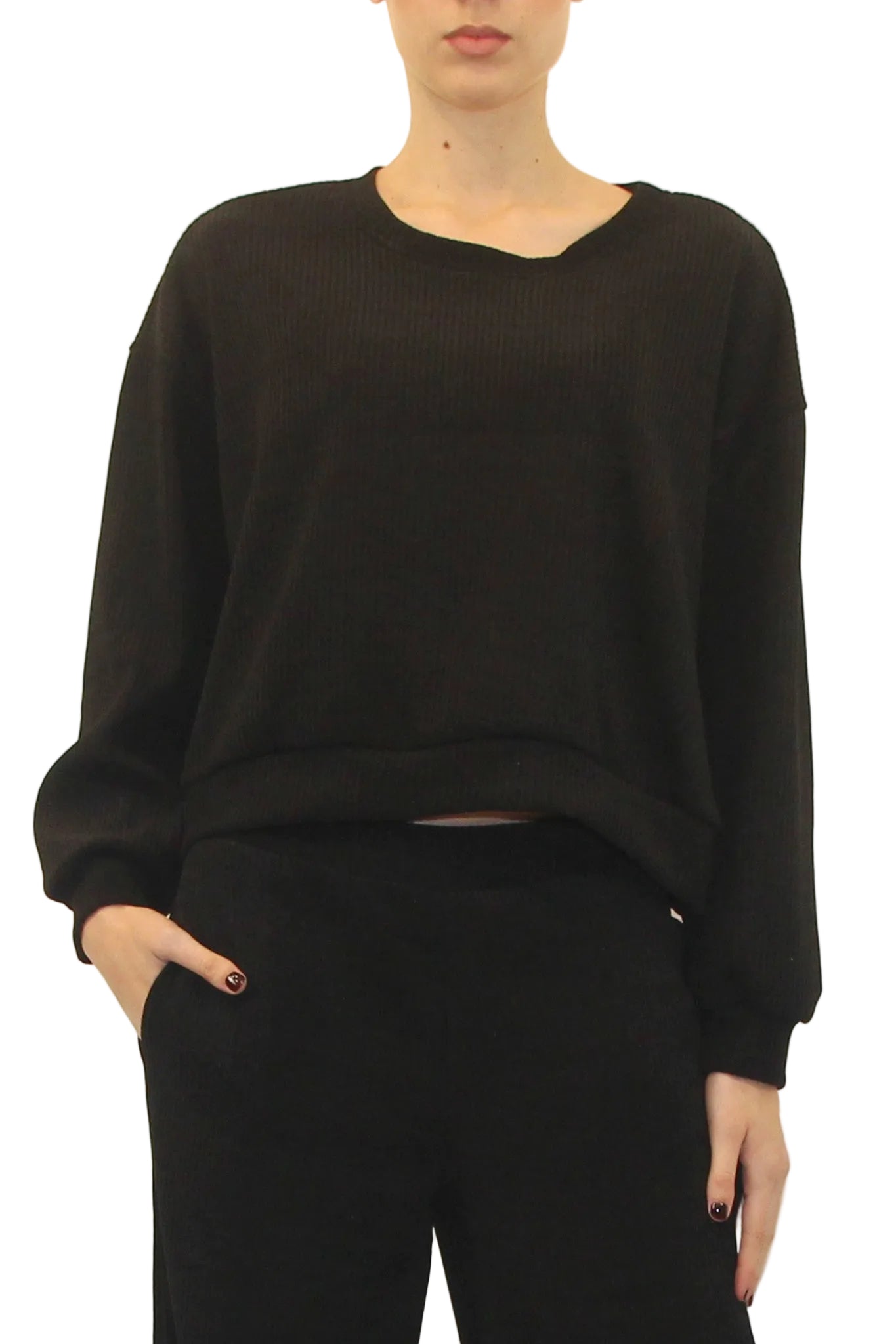 LEVH - MAGLIA DOVER - NERO