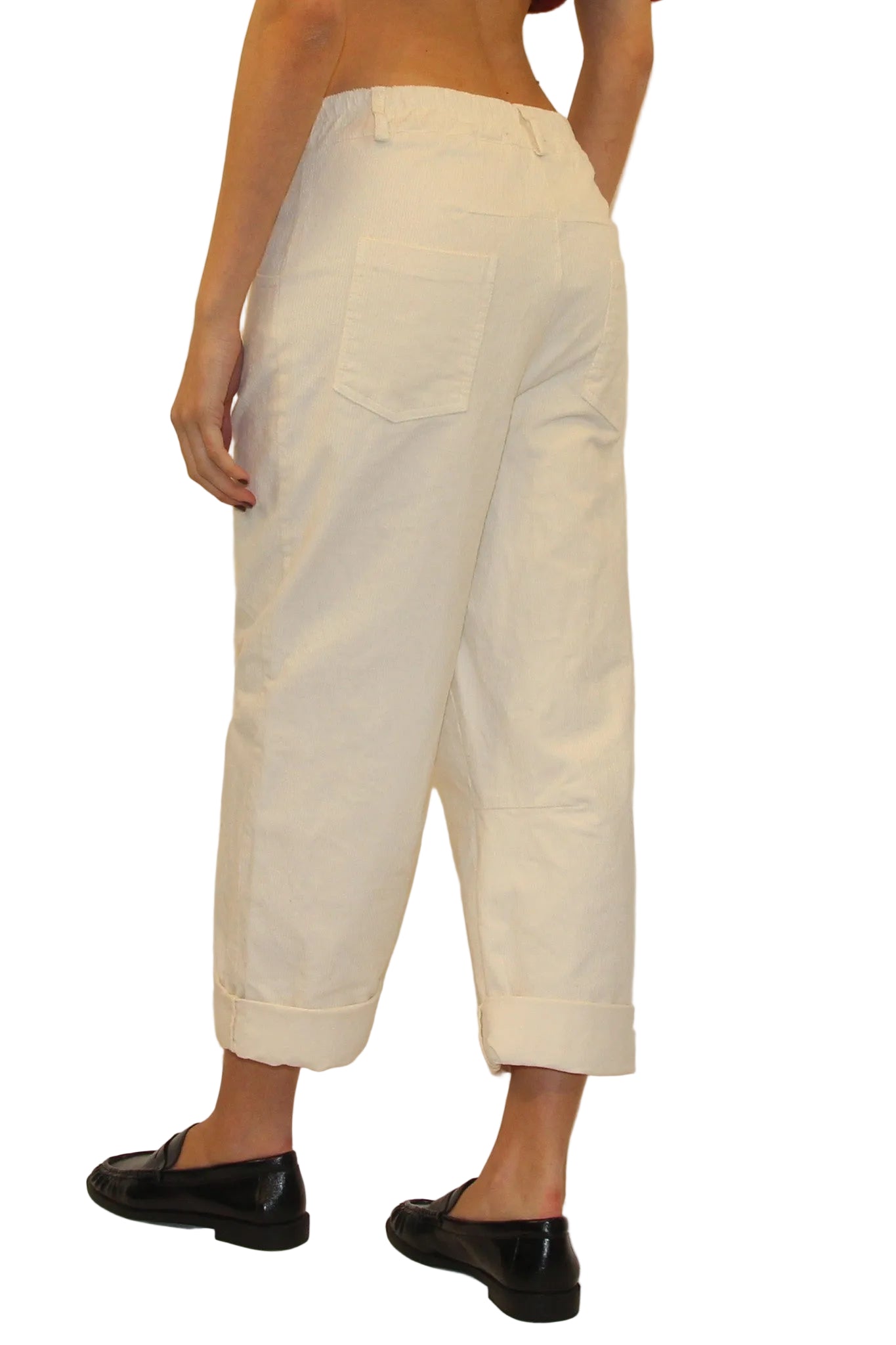 LEVH - PANTALONE GALA - BIANCO