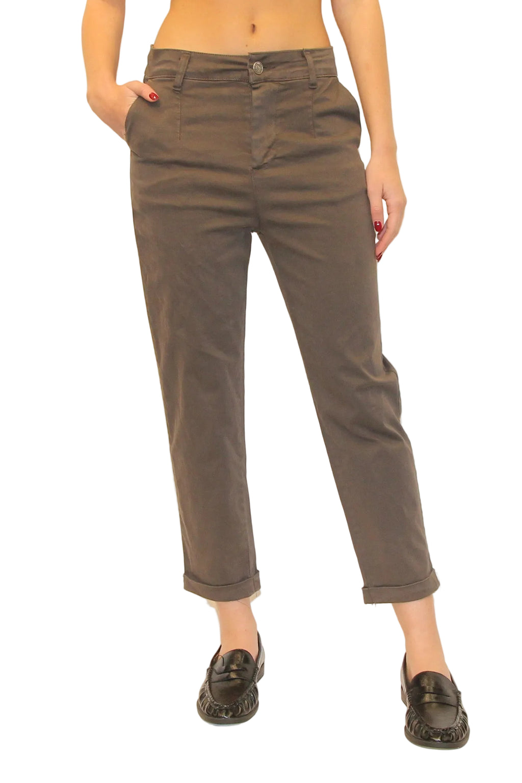 LEVH - PANTALONE IKOM - MOKA