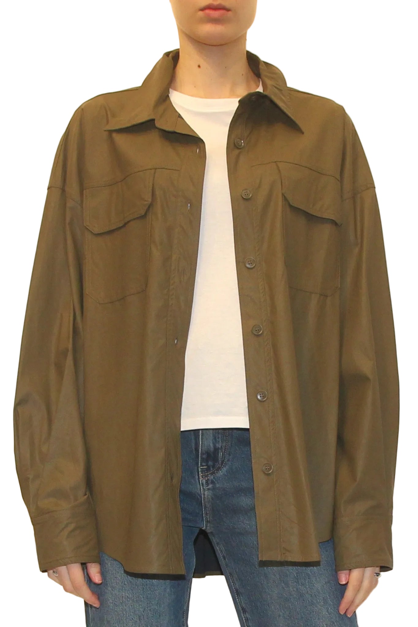 LEVH - CAMICIA FET - MILITARE